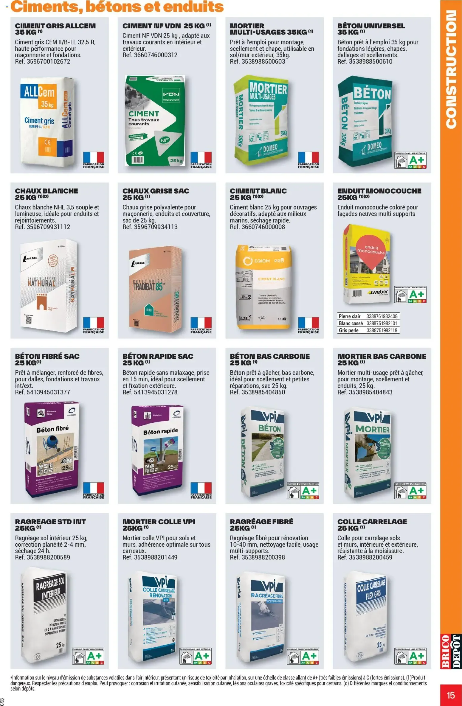 L'Officiel du Bricolage Été 2026 du 16 juin au 31 août 2026 - Catalogue page 15