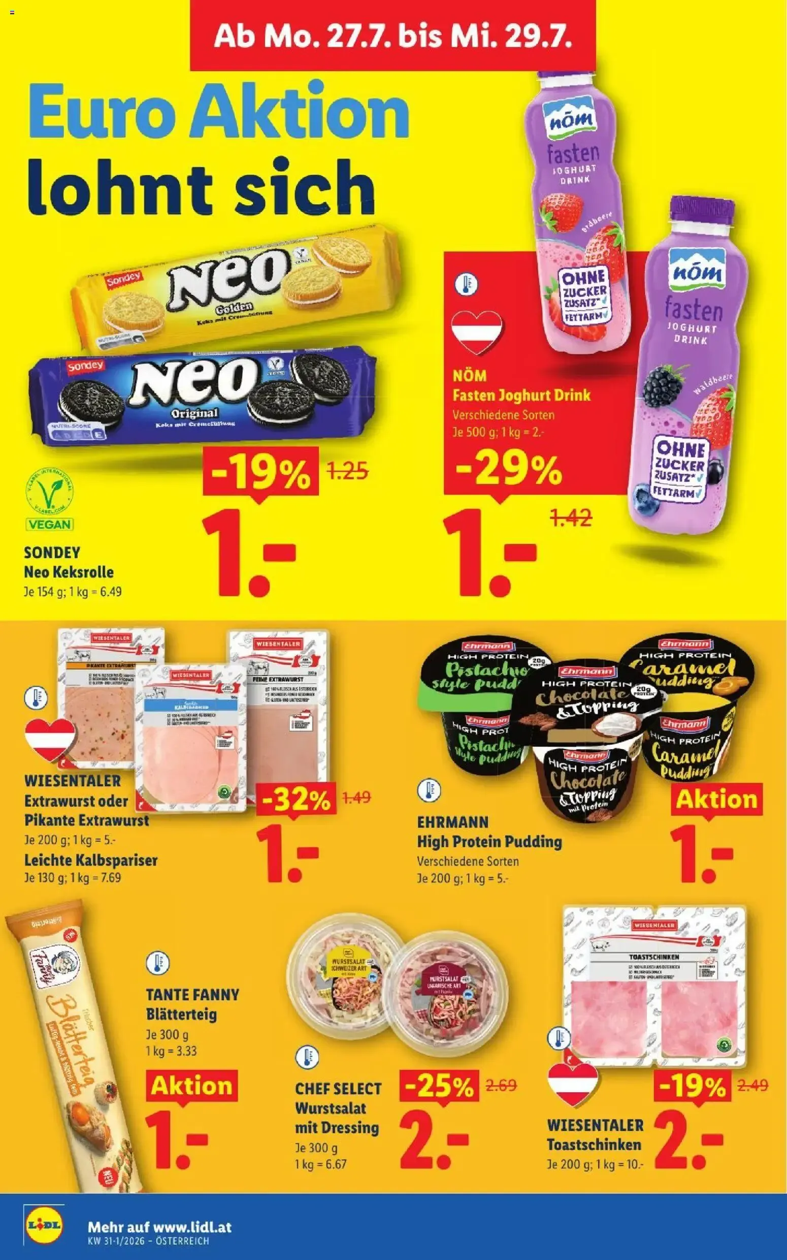 Lidl - Flugblatt ab 23.07.2026 - Angebote ab donnerstag von 23. Juli bis 25. Juli 2026 - Flugblätt seite 47