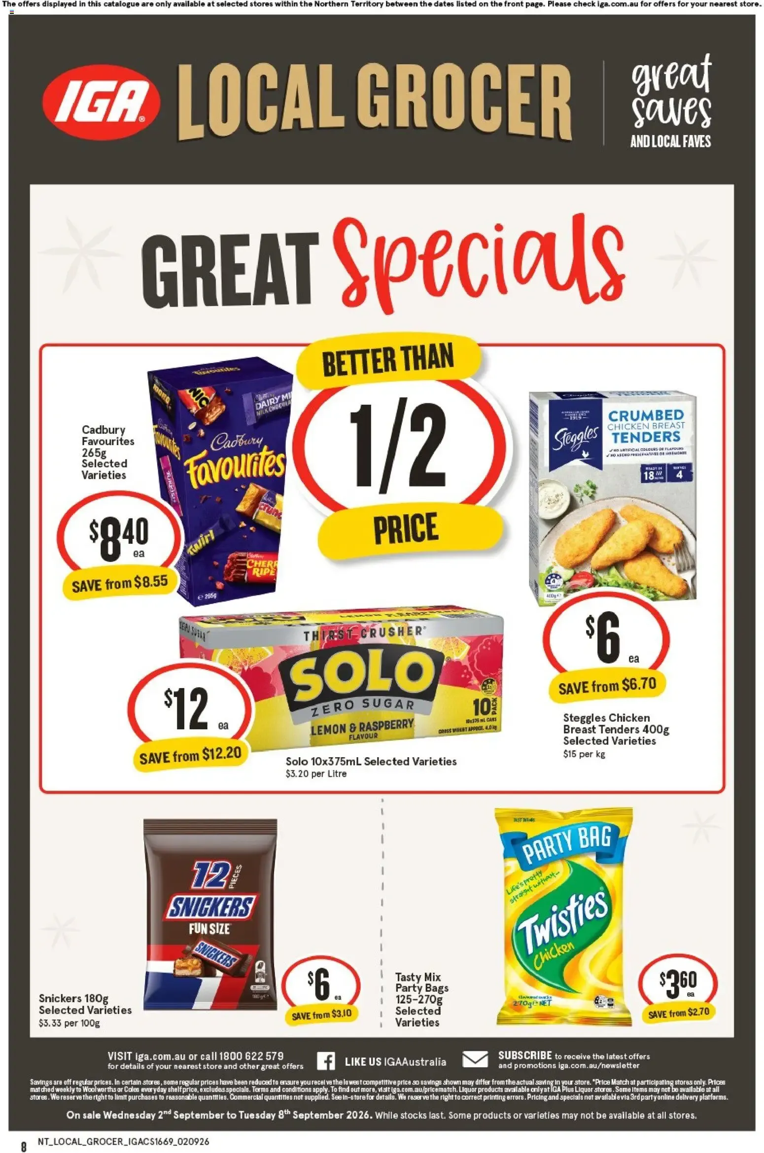 IGA Local Grocer - Catalogue valid from 2 September to 8 September 2026 - page 2