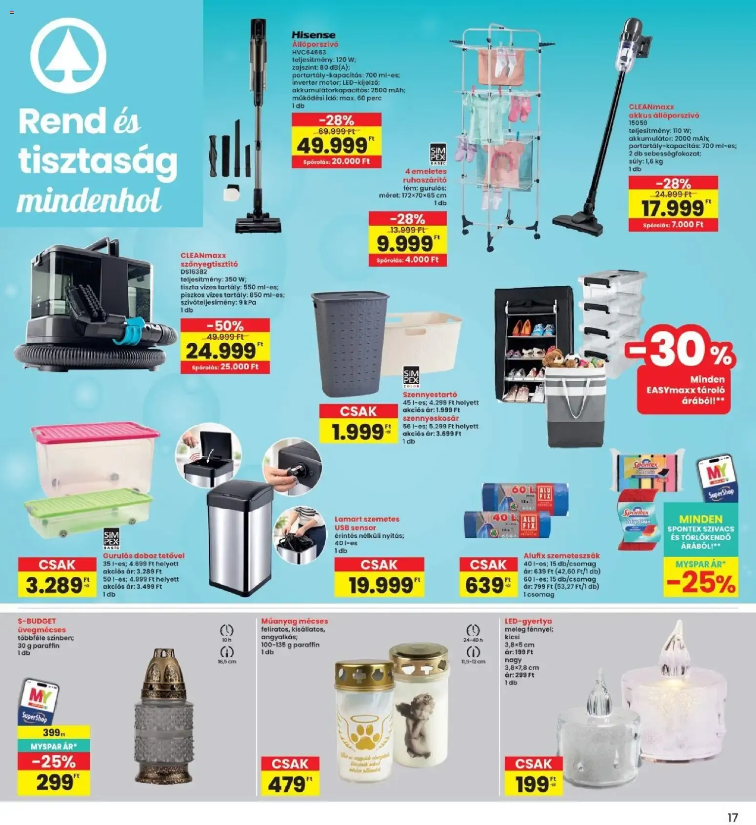 Katalógus Interspar akciós újság - 2026.09.24. -tól/töl > akció, lapozható szórólap 🛍️ szeptember 24.-tól szeptember 30.-ig 2026. - Oldal 17