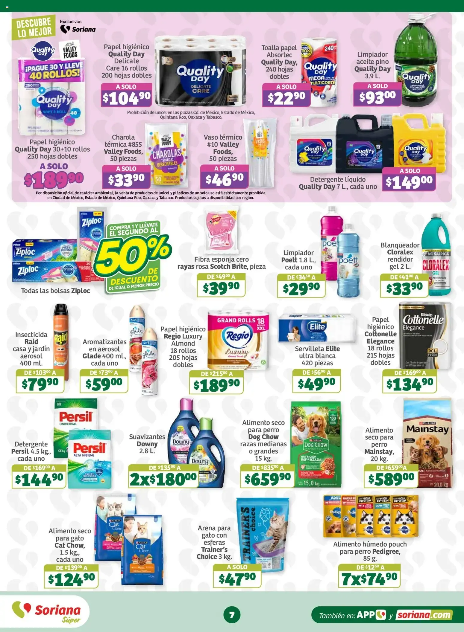 Catálogo de SORIANA ofertas hoy de 23/10/2026 - Folleto Octubre 23 de octubre al 29 de octubre 2026 - Pagina 7