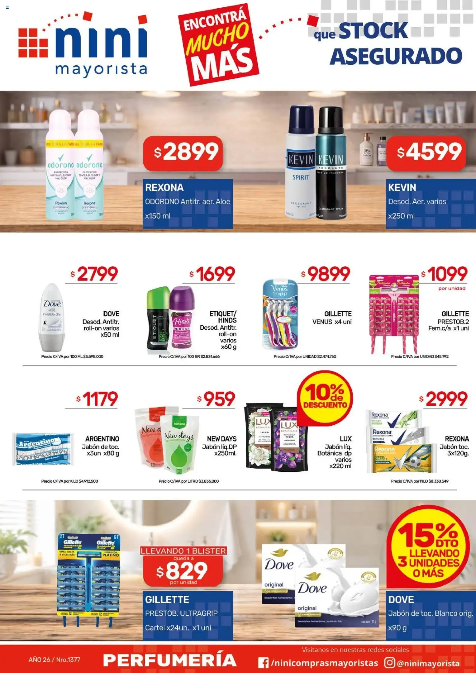 Ofertas de NINI Mayorista catálogo del 14/09/2026 - 20/09/2026 14 de septiembre al 20 de septiembre 2026 - Página 5 del catálogo