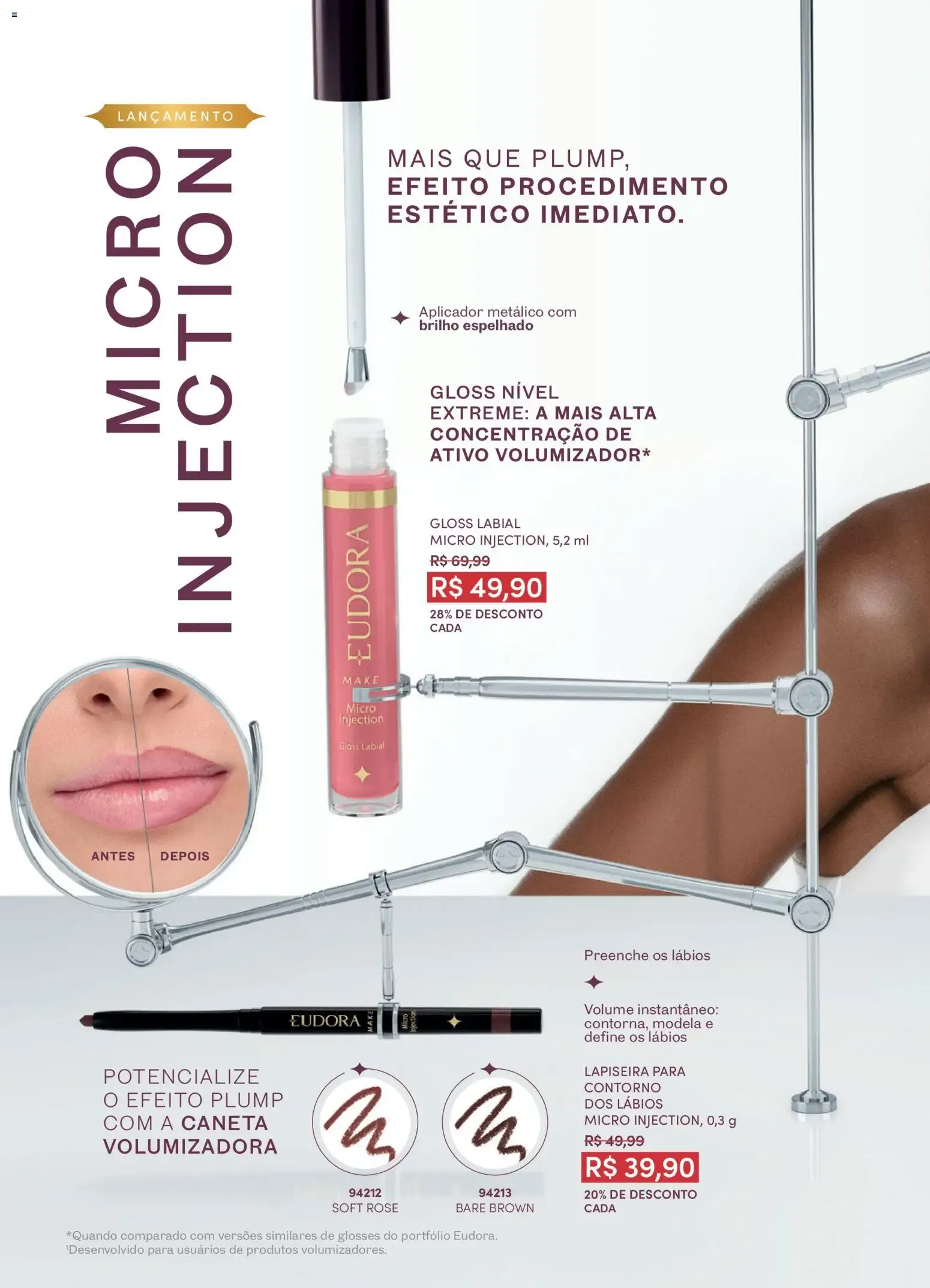 Encarte de Eudora: Dia do Batom y Lanzamiento Micro Injection - Ciclo 11 15 de julho até 4 de agosto 2026 - Pagina 2