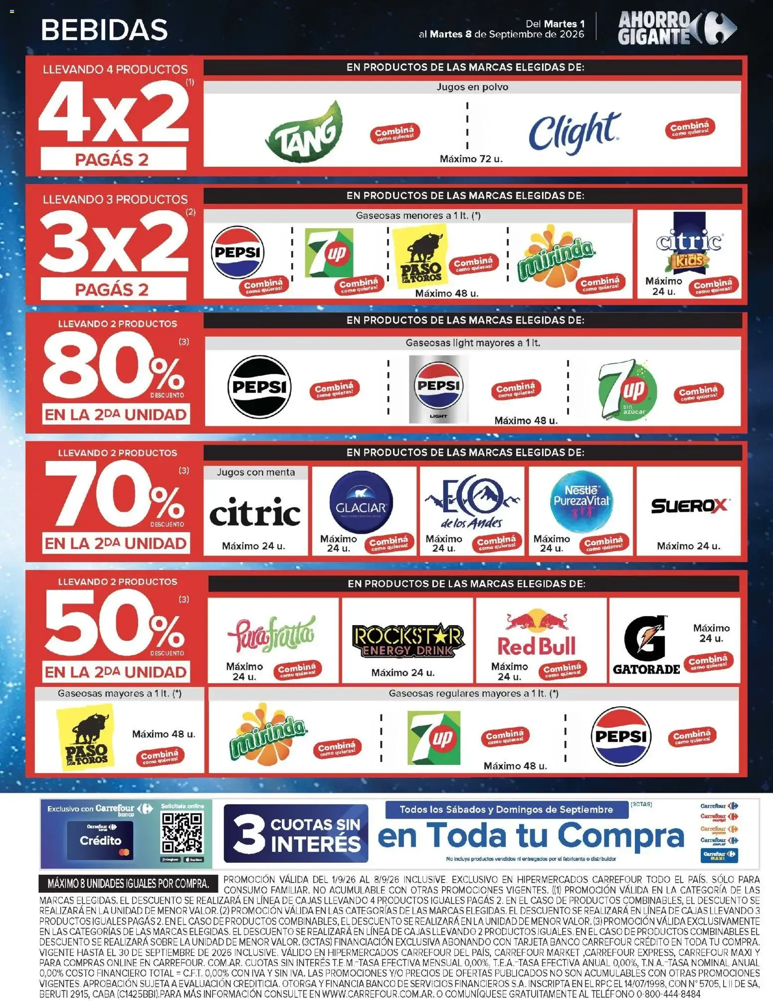 Ofertas de AHORRO GIGANTE 1 de septiembre al 8 de septiembre 2026 - Página 14 del catálogo