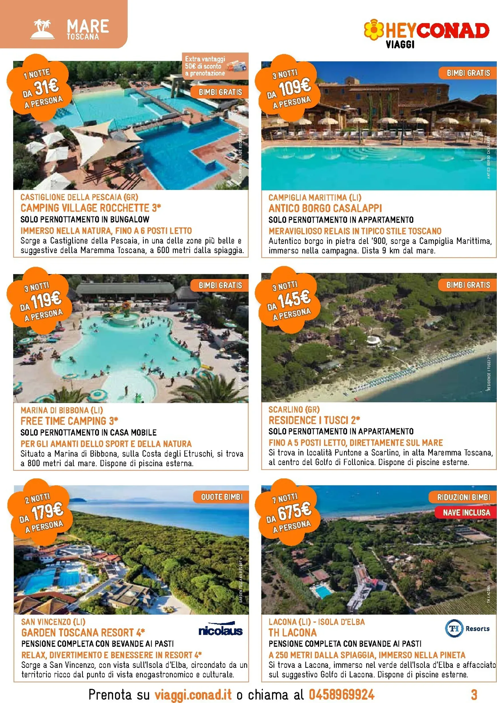 CATALOGO VACANZE ESTIVE LAST MINUTE da 1 giugno a 30 settembre di 2026 - Pagina del volantino 3