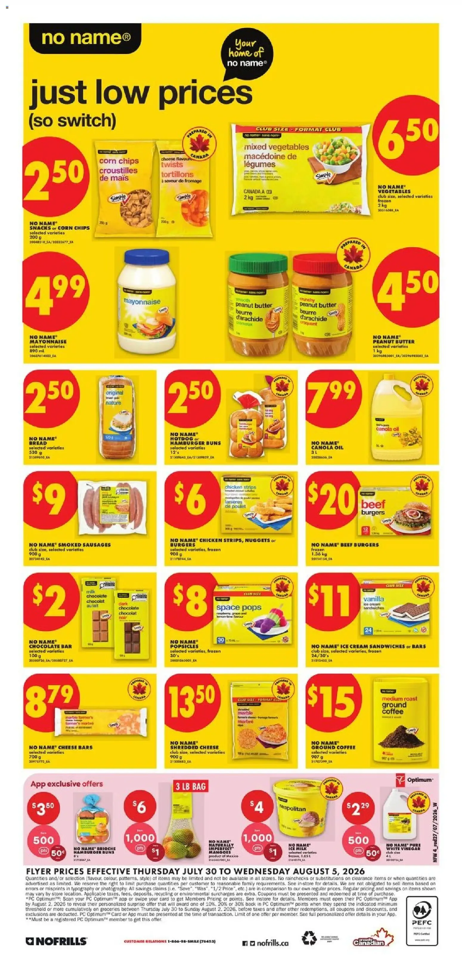 No Frills weekly flyer - AB from Jul 30, 2026 > weekly specials & deals from July 30 to August 5 2026 - flyer page 5