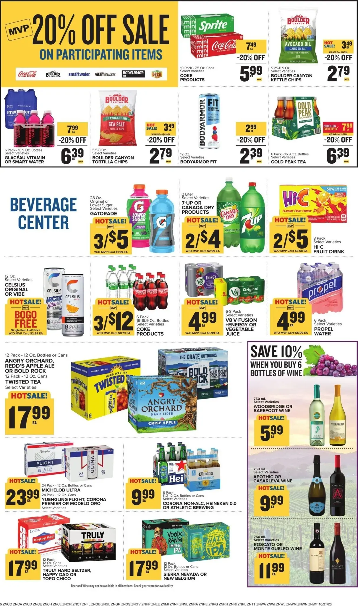 Weekly promotion Current Food Lion leaflet valid from Wednesday 10/21/2026 to Tuesday 10/27/2026 spanning from October 21 to October 27 2026 - Page 10 for Catalogue 365