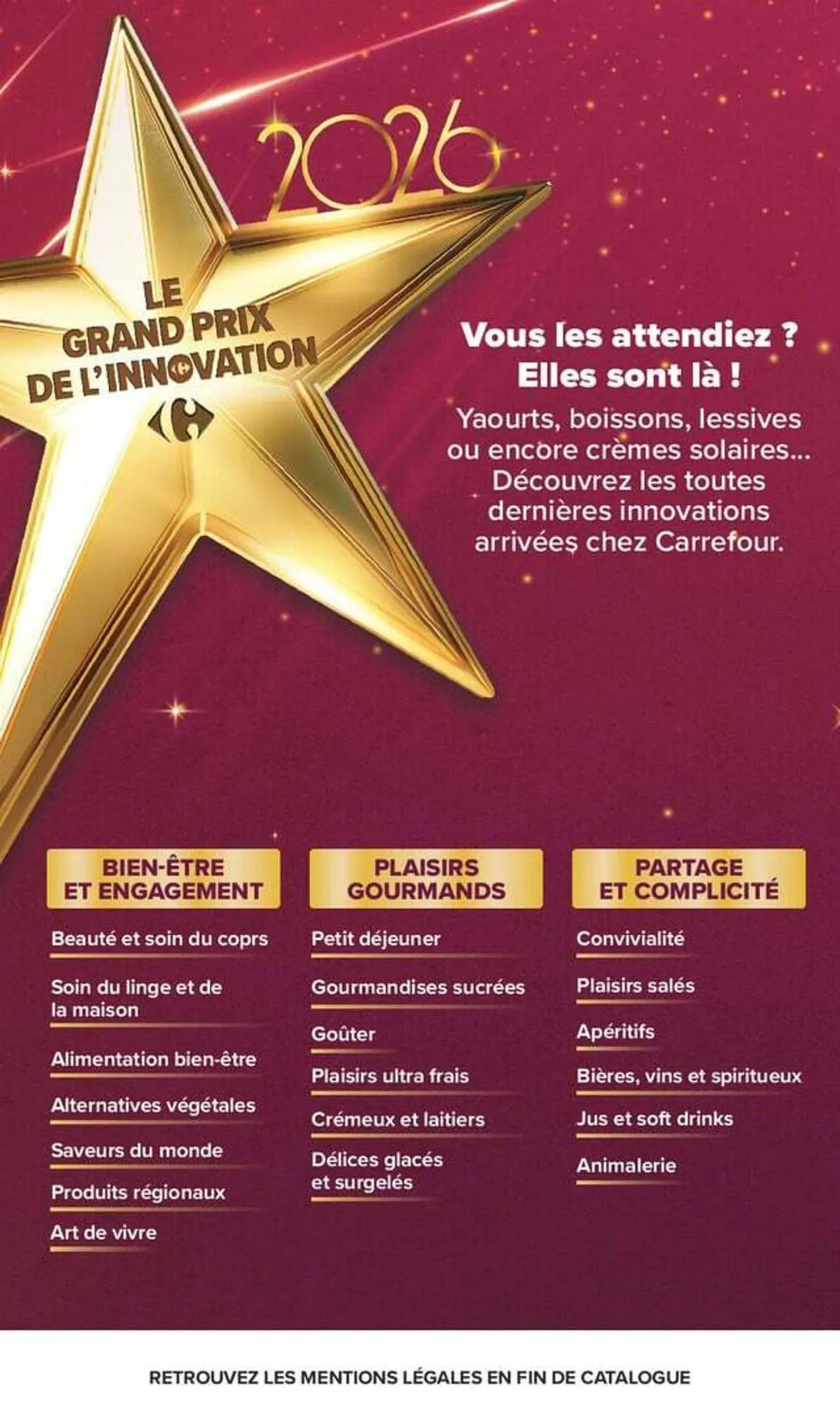 LE GRAND PRIX DE L'INNOVATION du 1 octobre au 25 octobre 2026 - Catalogue page 2