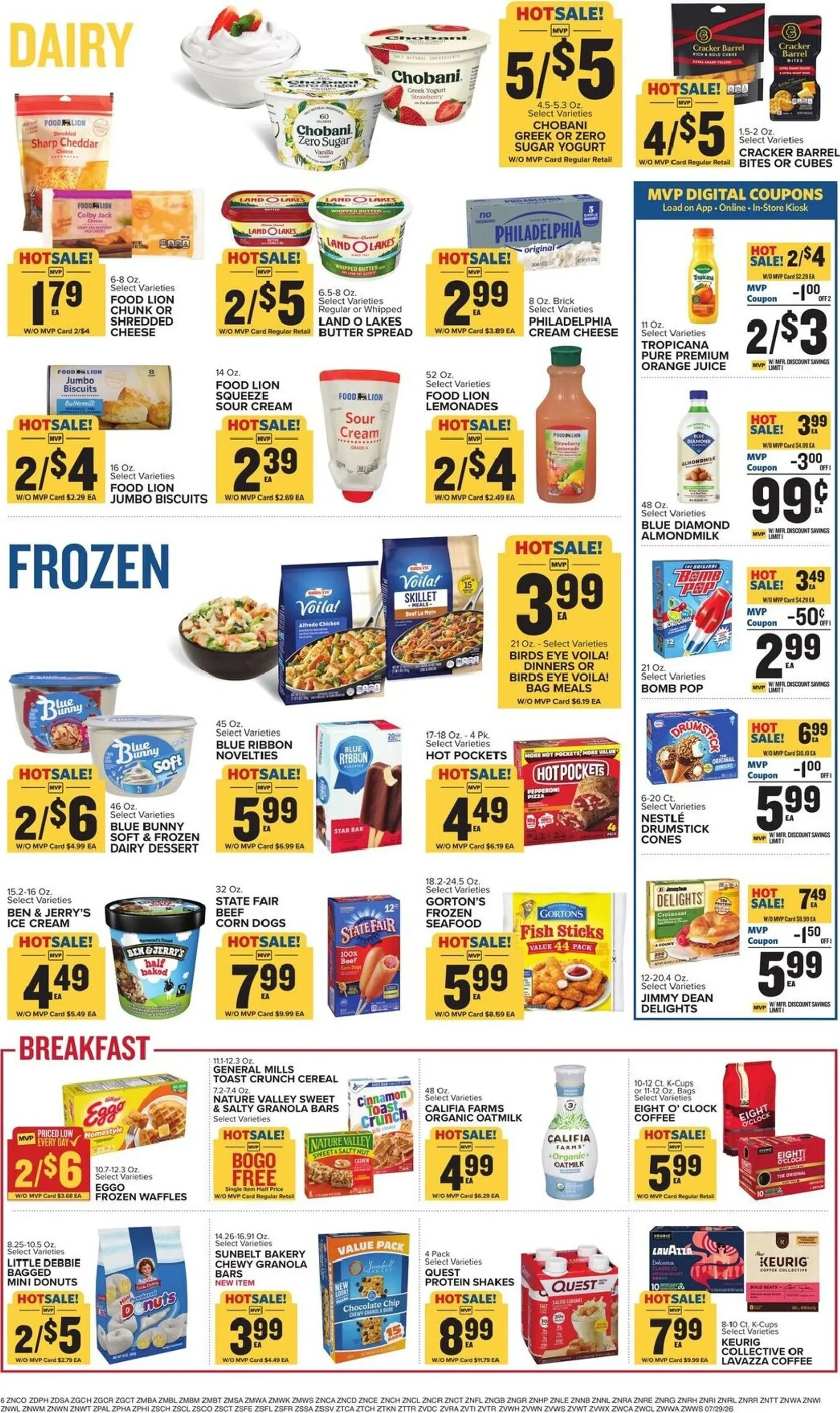 Weekly ad Current Food Lion leaflet valid from Wednesday 07/29/2026 to Tuesday 08/04/2026 from July 29 to August 4 2026 - Page 12