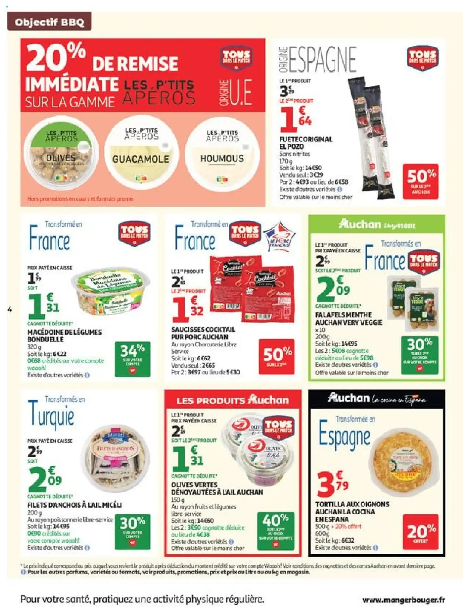 Auchan Supermarché: OBJECTIF BBQ du 30 juin au 11 juillet 2026 - Catalogue page 4