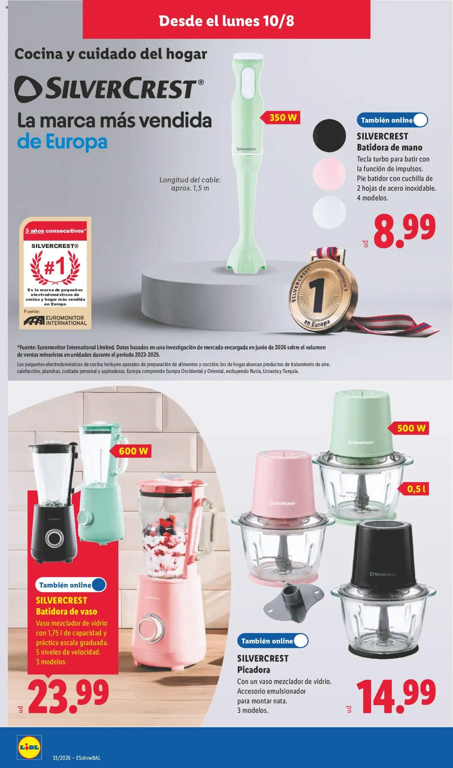 Catálogo de Lidl folleto de bazar del 10/08/2026 | Ofertas 10 de agosto al 16 de agosto 2026 - Página 6