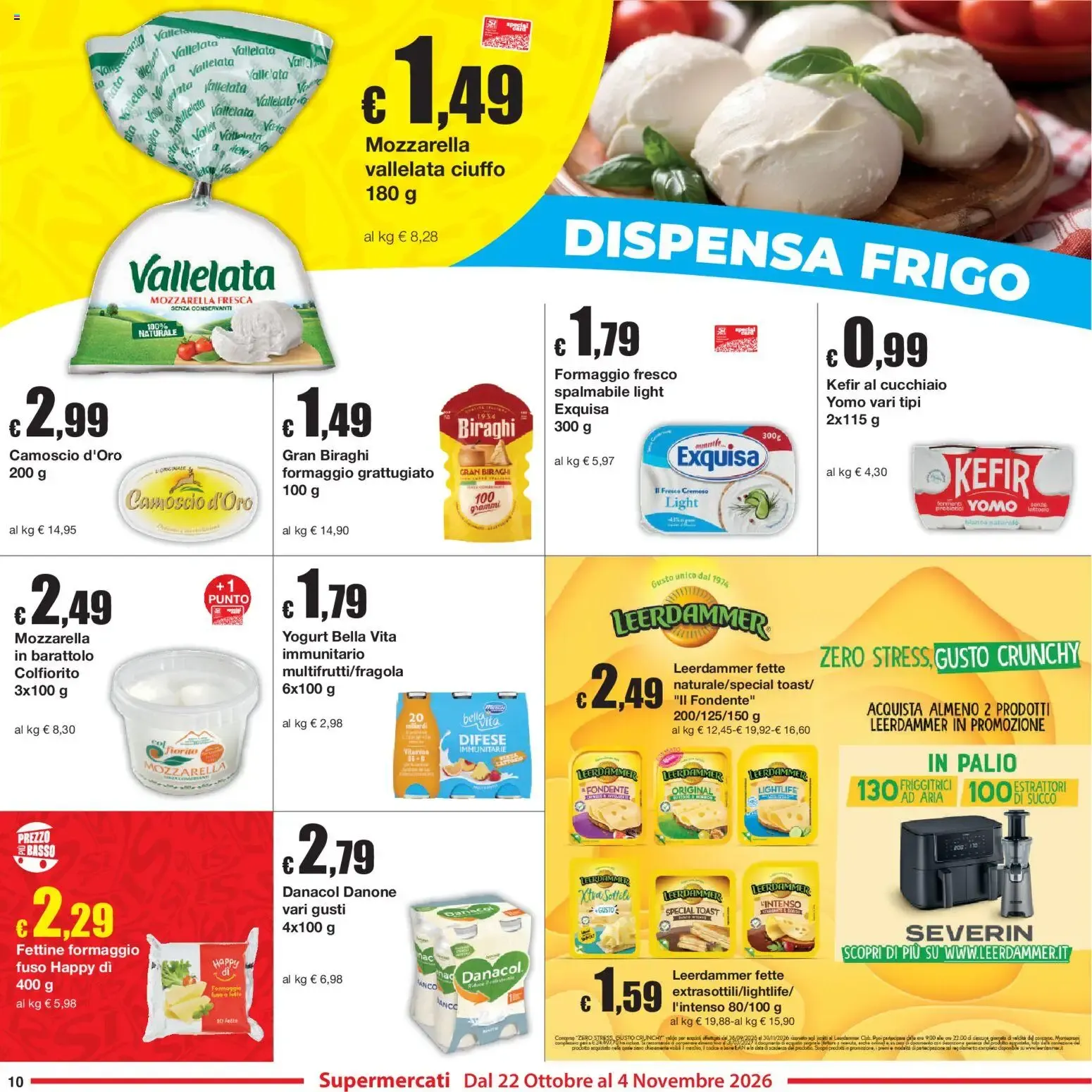 Sì con Te volantino dal 22/10/2026 - online Offerte da 22 ottobre a 4 novembre di 2026 - Pagina del volantino 10