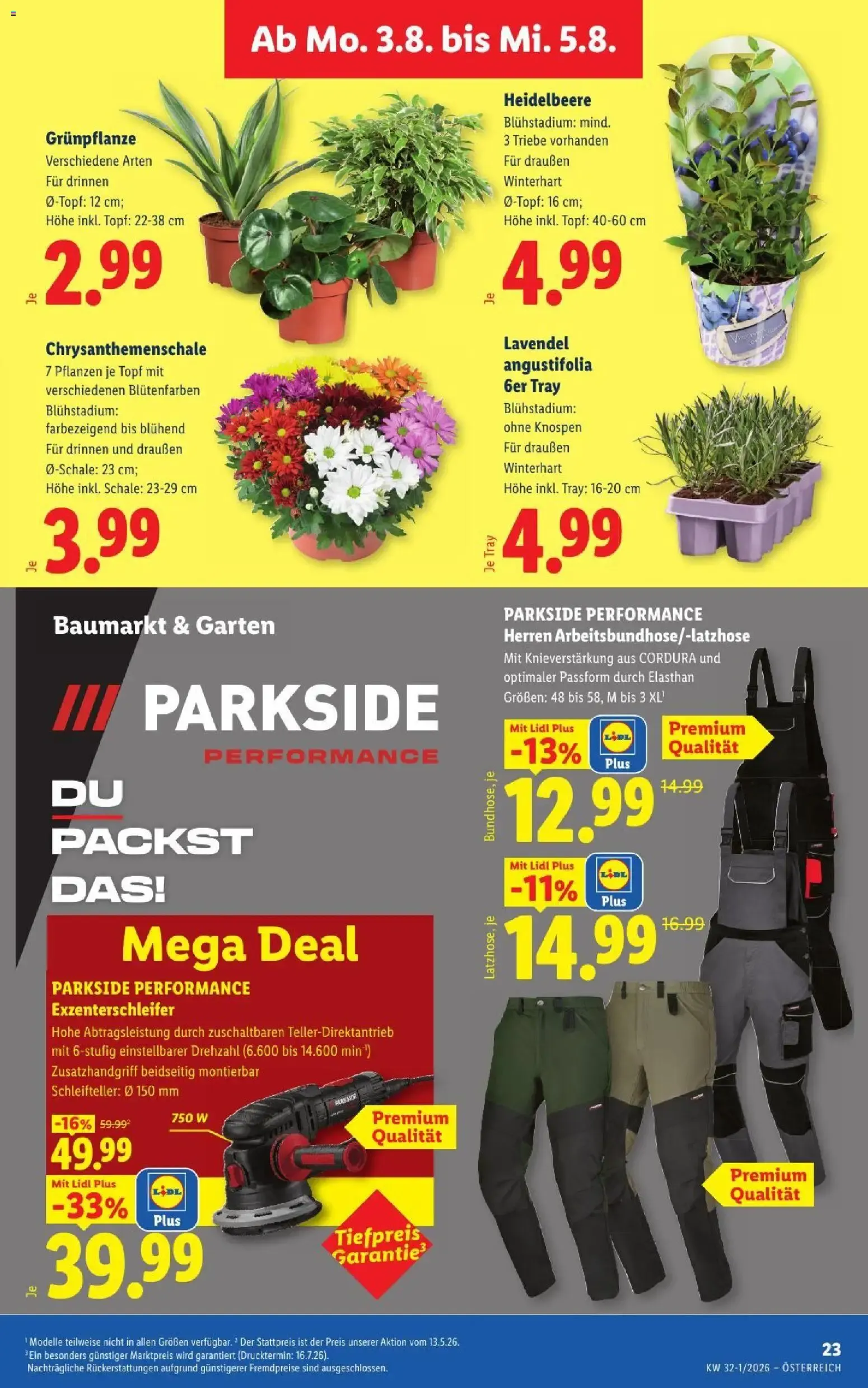 Lidl - Flugblatt del 30.07. al 01.08. von 30. Juli bis 1. August 2026 - Flugblätt seite 30