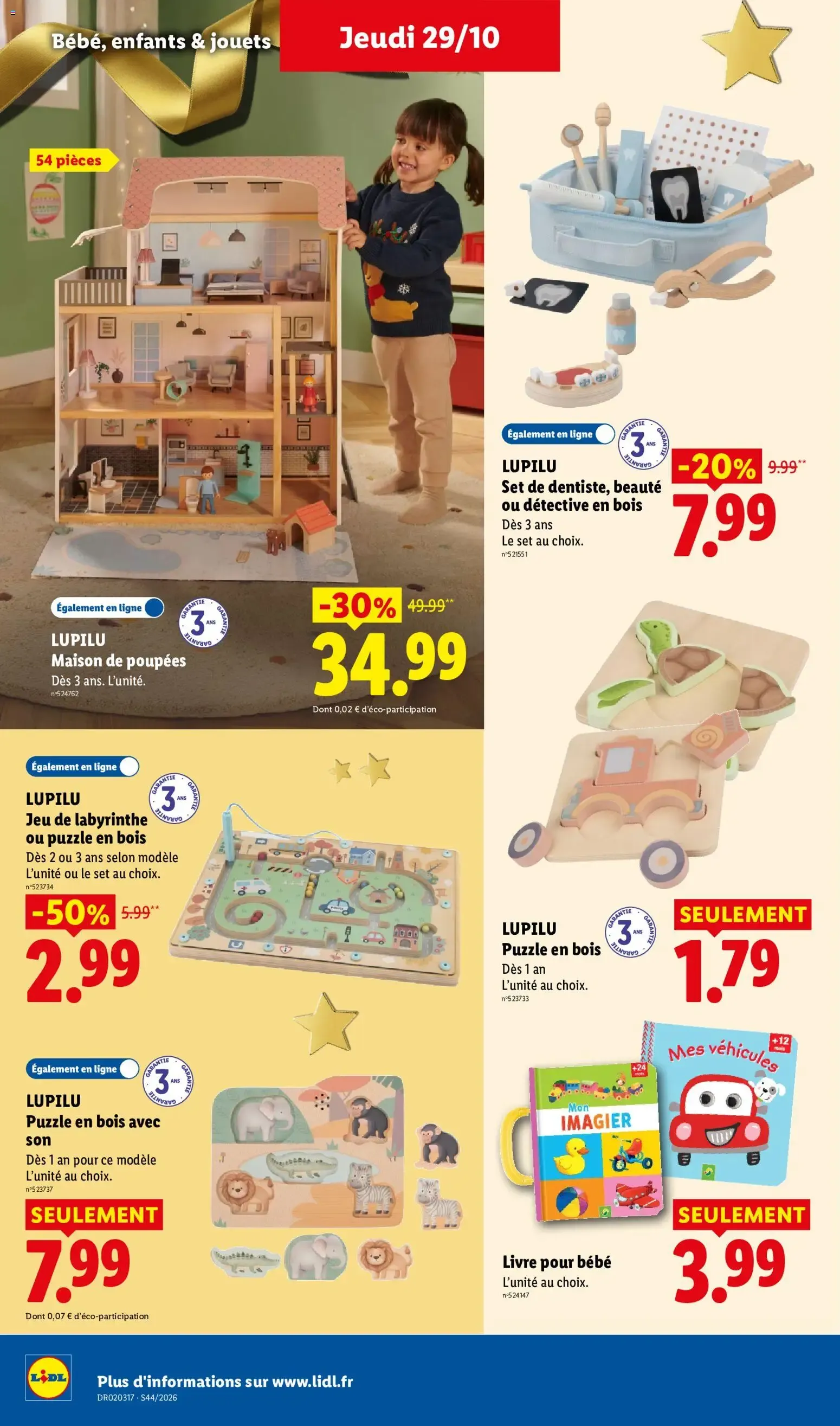 LIDL: Faites briller les fêtes à prix minis ! du 29 octobre au 4 novembre 2026 - Catalogue page 43