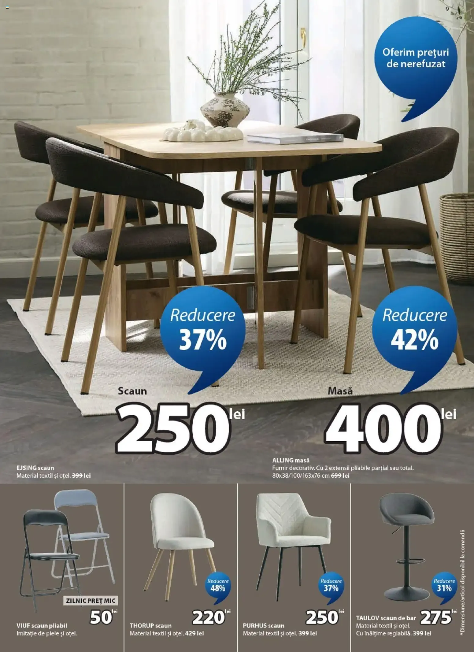 Catalog JYSK Catalog - Oferta 25.08.2026 - 23.09.2026 de la 25 august până la 23 septembrie 2026 - Revista Pagina 9