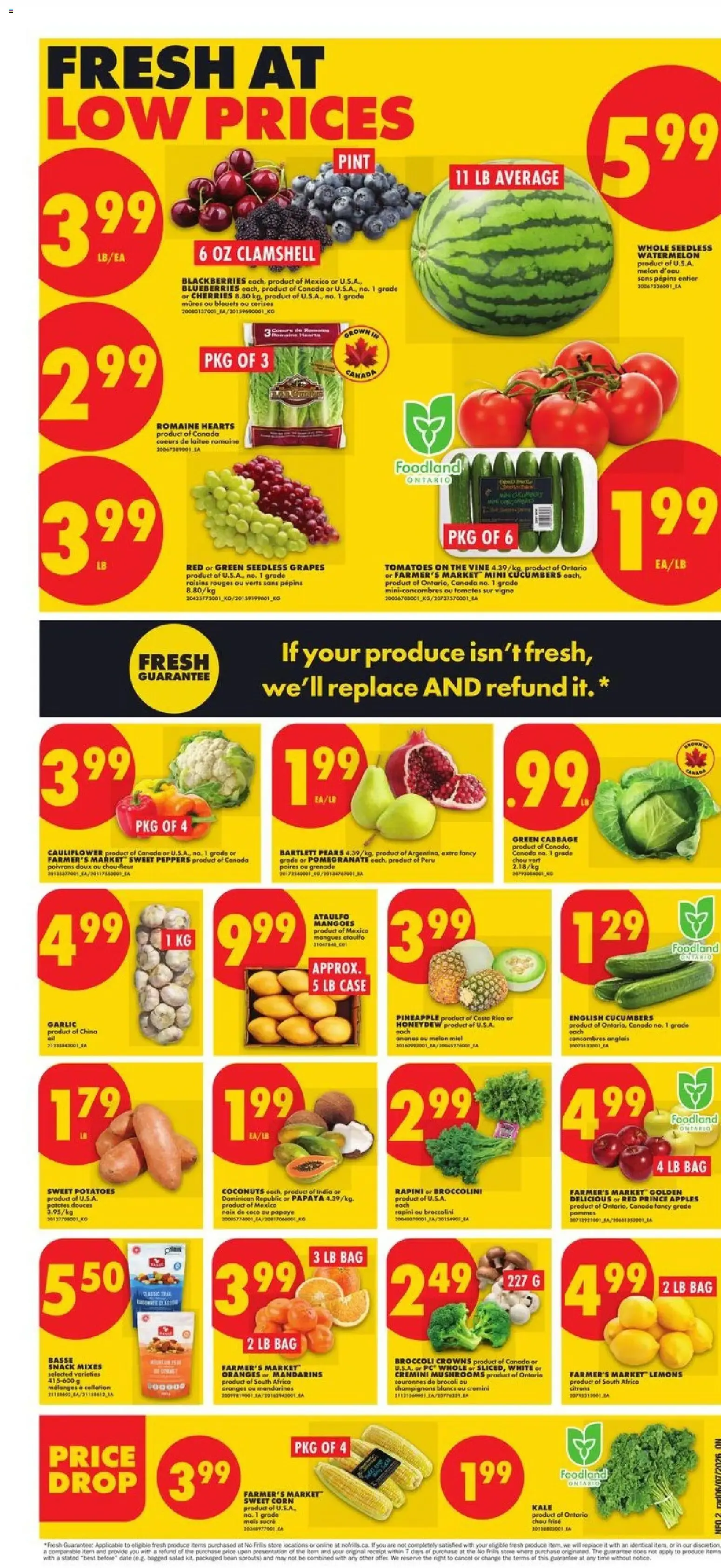 No Frills weekly flyer / circulaire from Jul 9, 2026 > weekly specials & deals from July 9 to July 15 2026 - flyer page 2