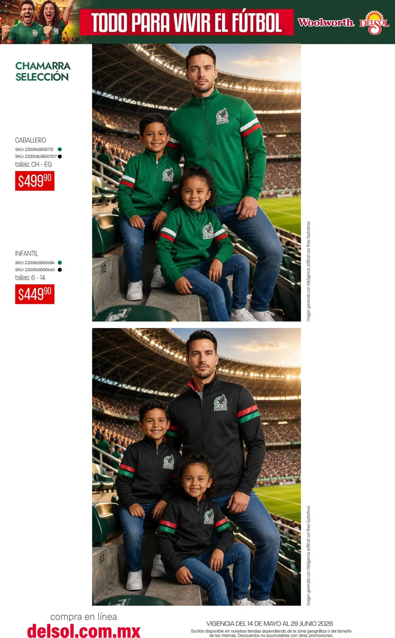 Catálogo de Del Sol y Woolworth catálogo Todo para vivir el fútbol (14/05/2026 - 29/06/2026) - catálogo en línea 14 de mayo al 29 de junio 2026 - Pagina 29