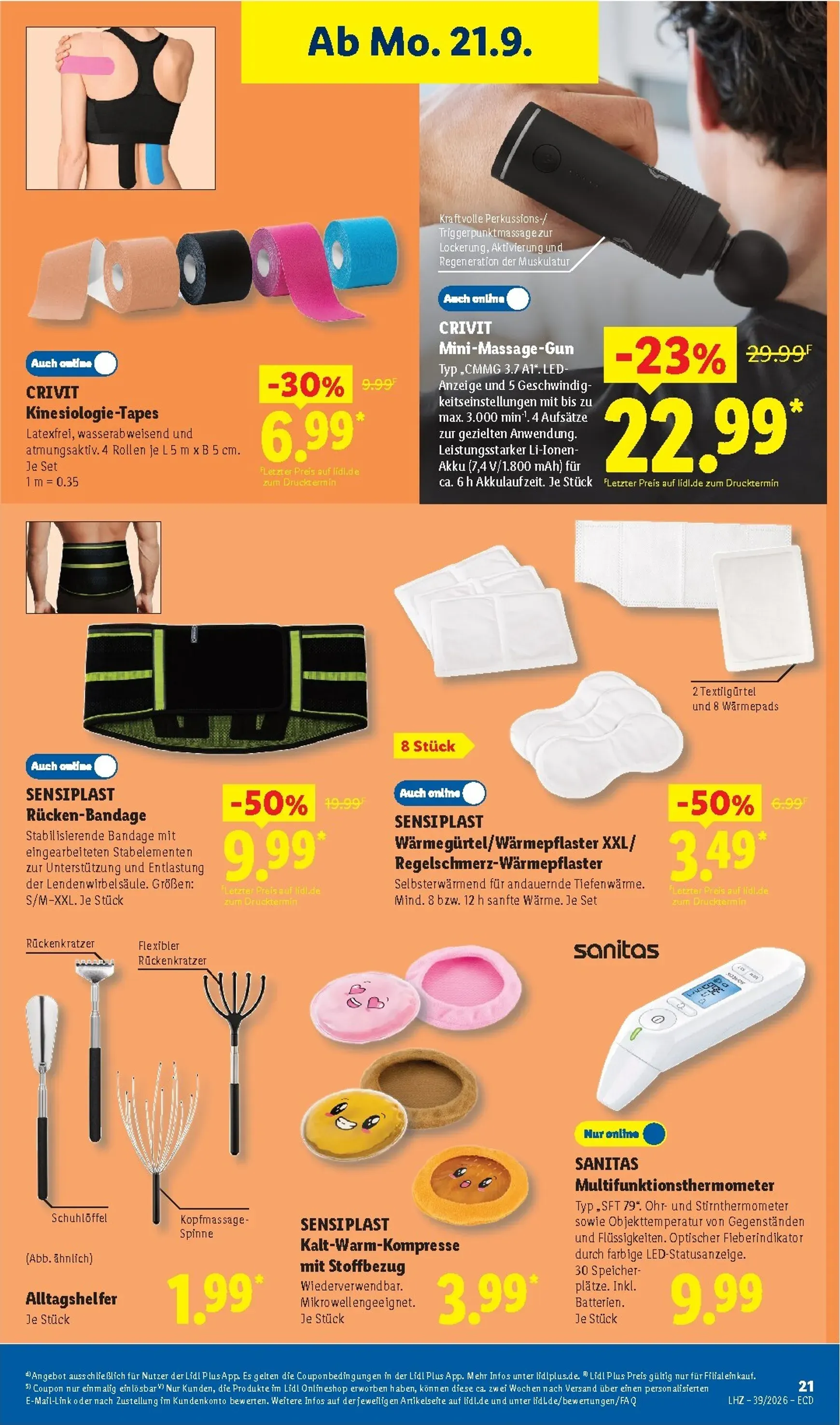 Lidl - Nonfood Prospekt nächste Woche – von Montag 21.09.2026 bis Samstag 26.09.2026 von 21. September bis 26. September 2026 - Prospekt seite 15