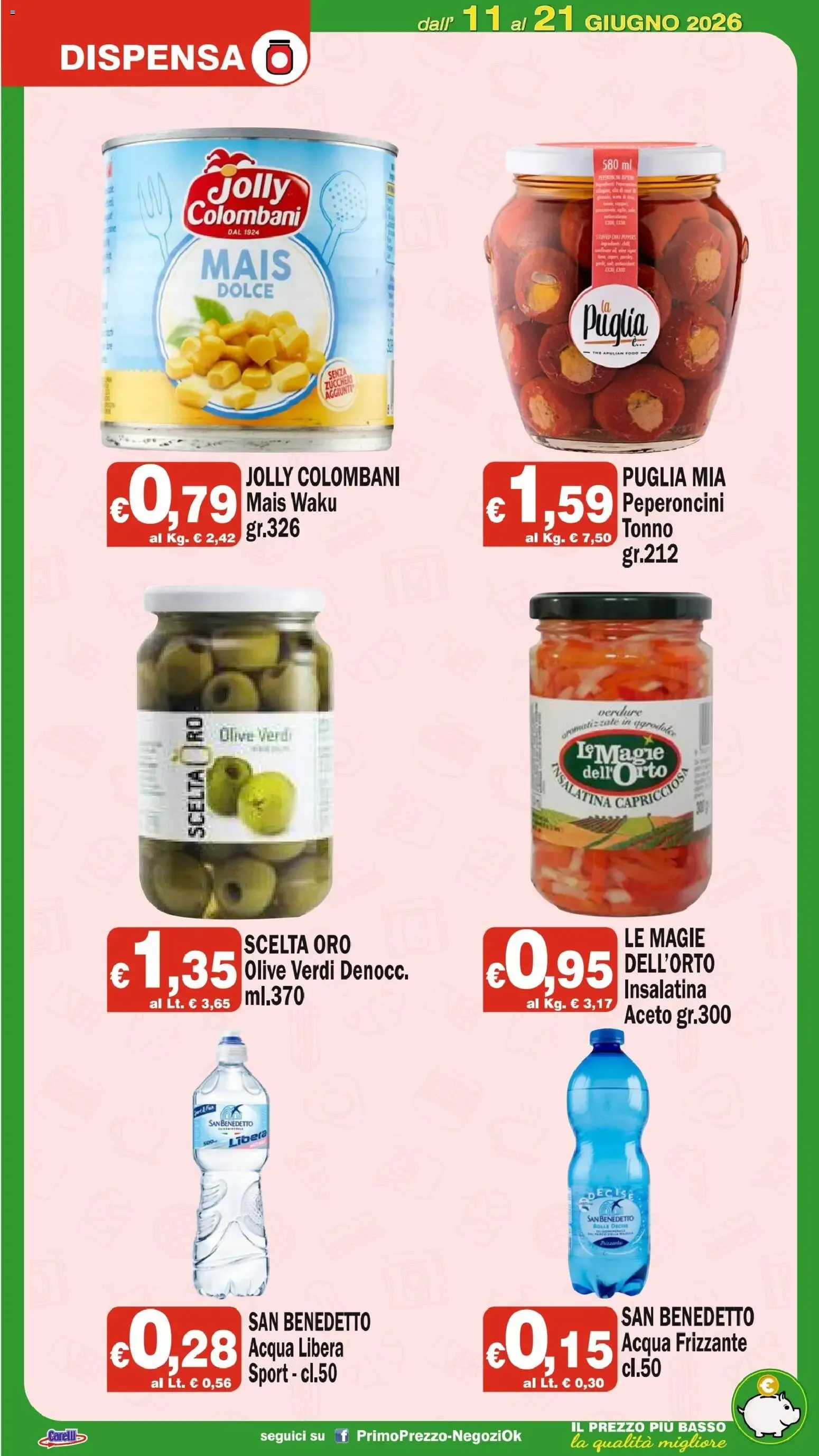 Primo Prezzo volantino dal 11/06/2026 - online Offerte da 11 giugno a 21 giugno di 2026 - Pagina del volantino 8