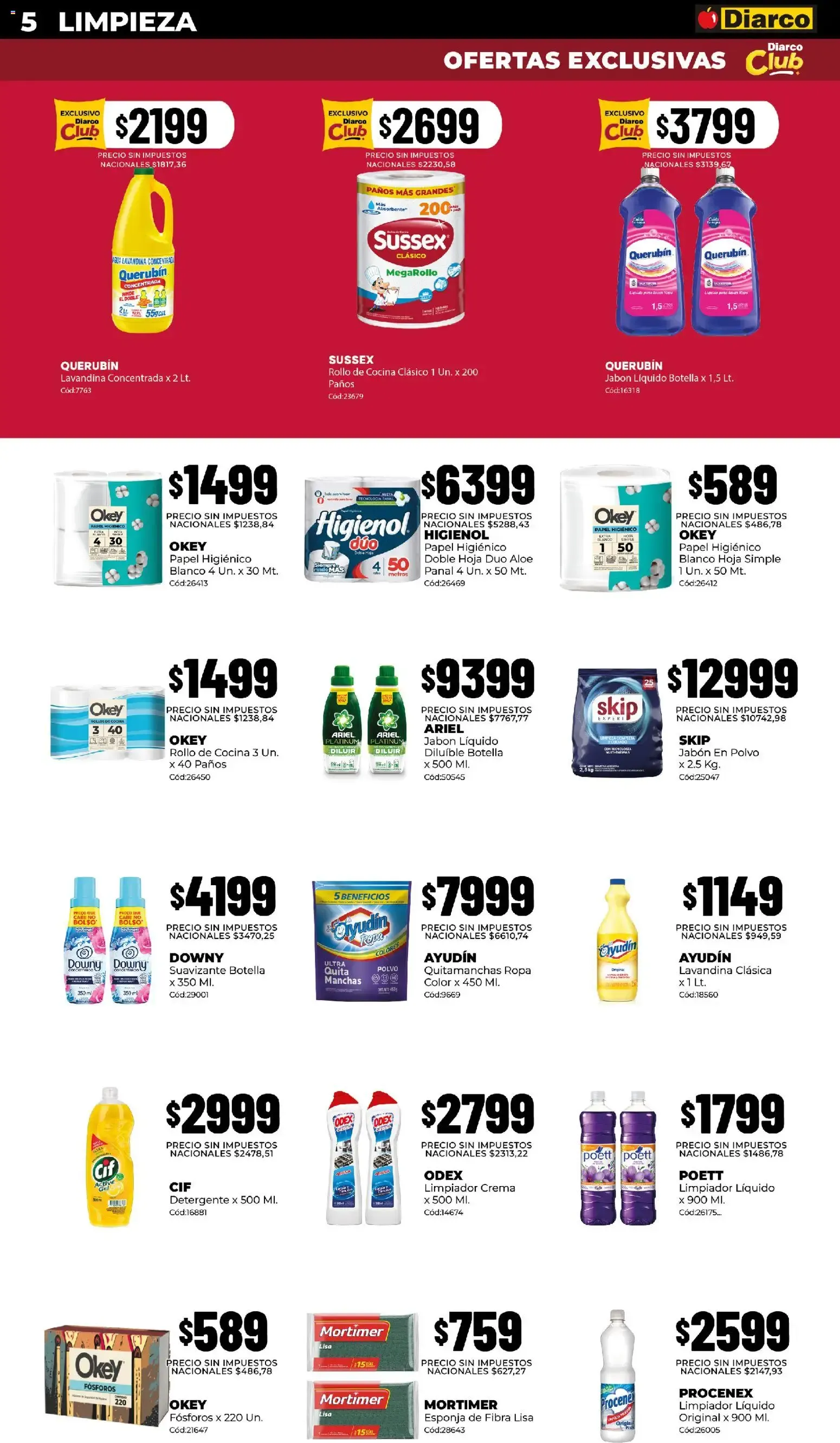 Ofertas de Diarco - Ofertas 3 de agosto al 7 de agosto 2026 - Página 5 del catálogo