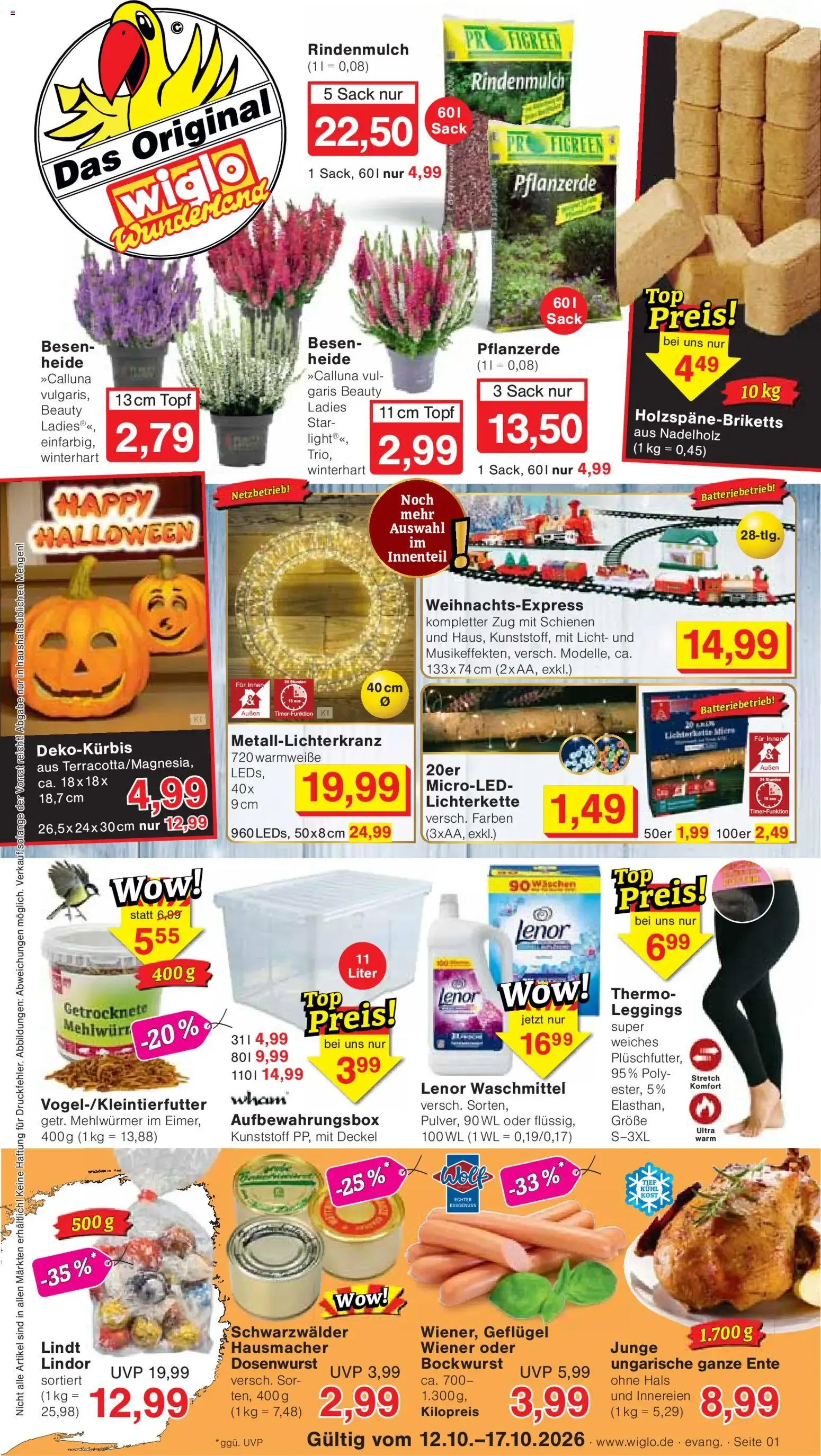 Wiglo Wunderland Prospekt vom 12.10.2026 – Angebote online