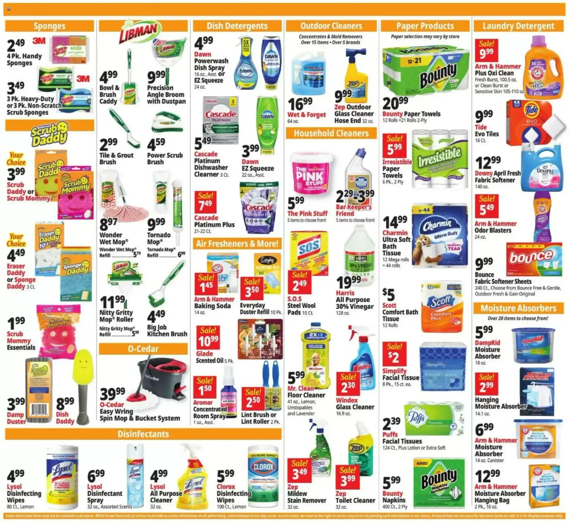 Weekly promotion Ocean State Job Lot flyer week 34 spanning from August 20 to August 26 2026 - Page 16 for Catalogue 365