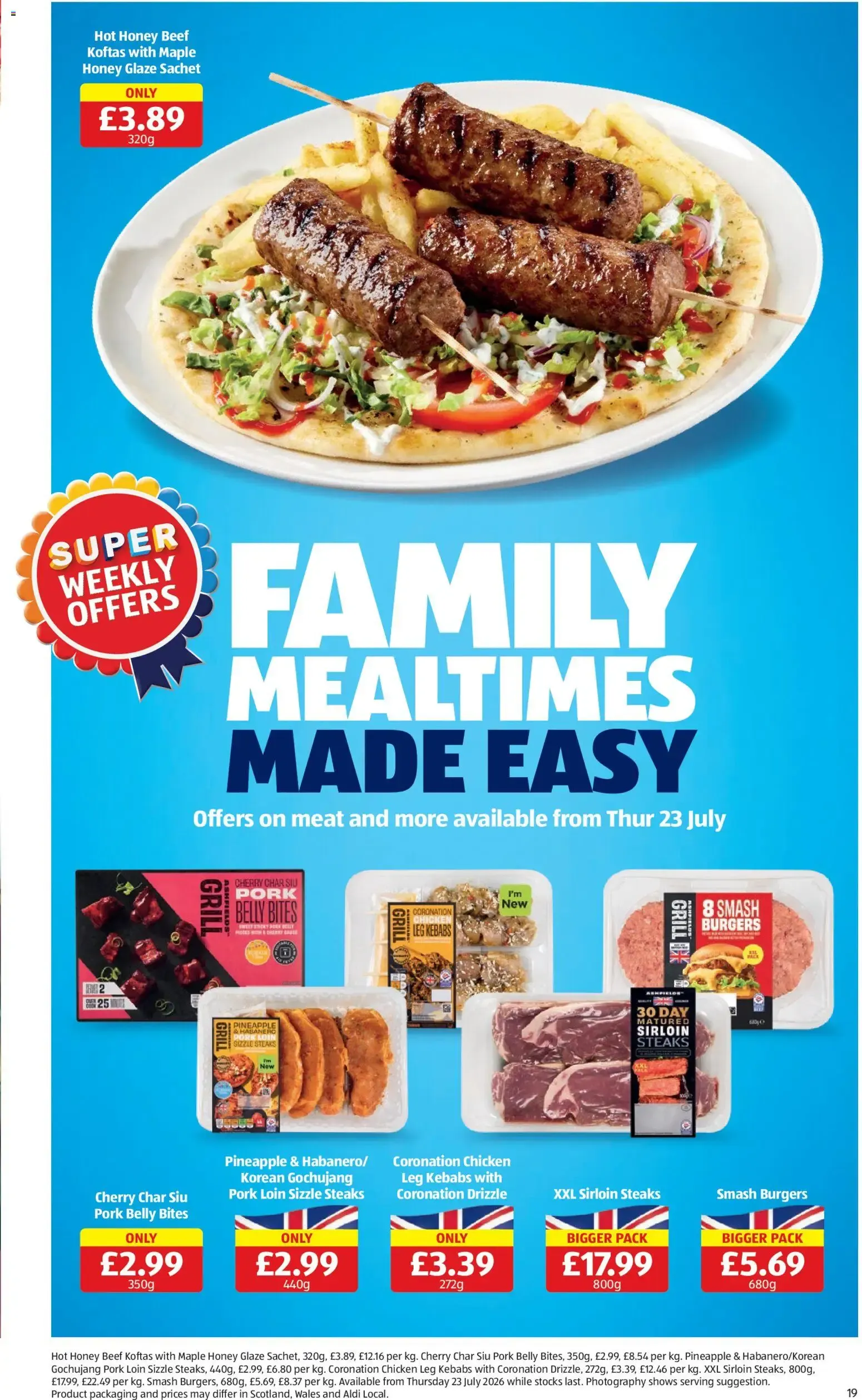 Specialbuys Scottish Aldi (23/07/2026 - 29/07/2026) - Offers Online from 23 July to 29 July 2026 - Catalogue Page 19