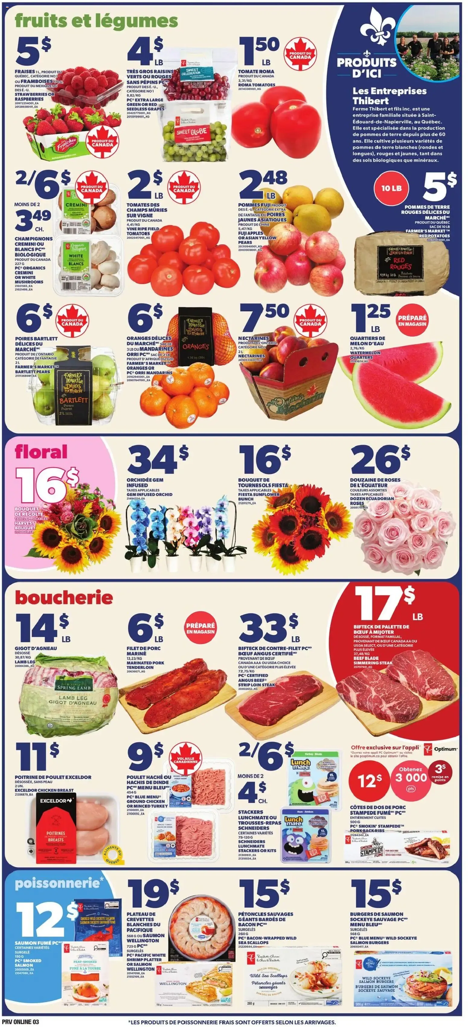 Provigo weekly flyer / circulaire from Sep 3, 2026 > weekly specials & deals from September 3 to September 9 2026 - flyer page 3