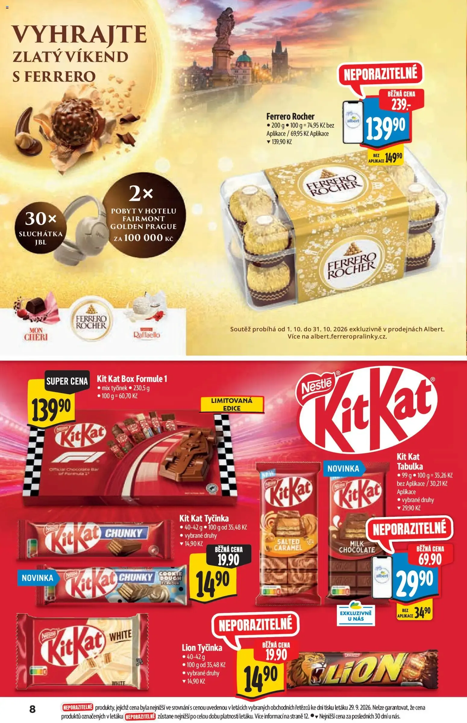 Albert leták - Supermarket od 07.10.2026 - Akční leták - 7. října 20. října 2026 - Page 8