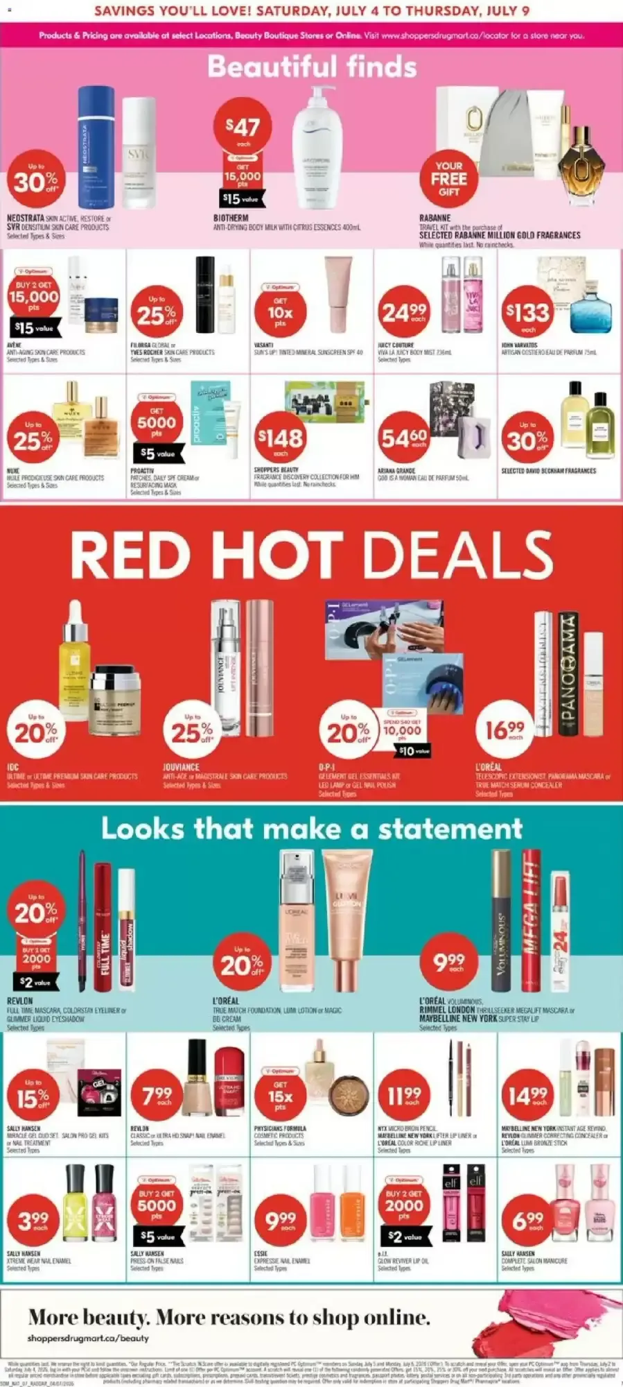 Shoppers Drug Mart flyer week 27 from July 4 to July 9 2026 - flyer page 7