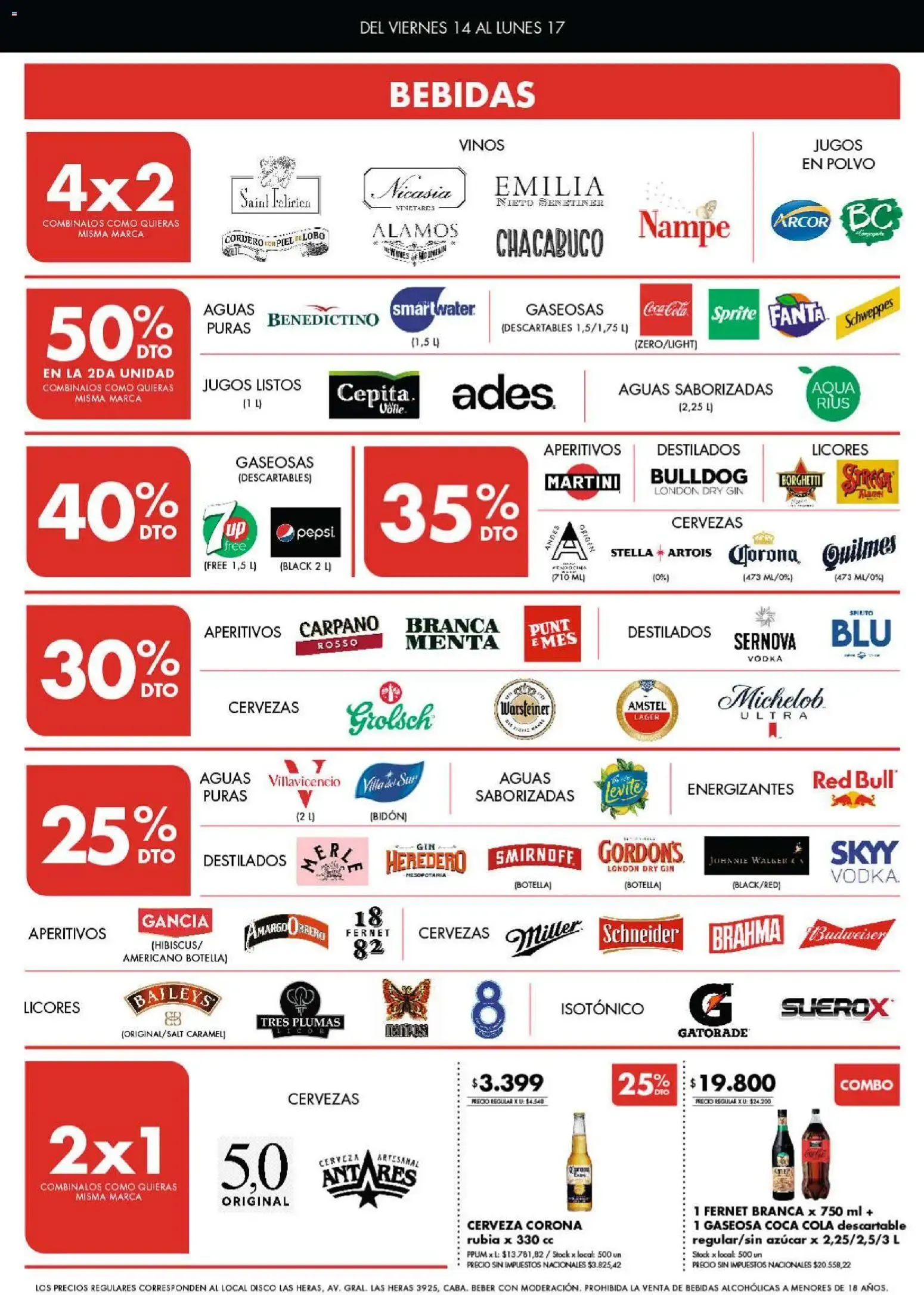 Ofertas de Disco Cencosud - Super Ofertas 14 de agosto al 16 de agosto 2026 - Página 5 del catálogo