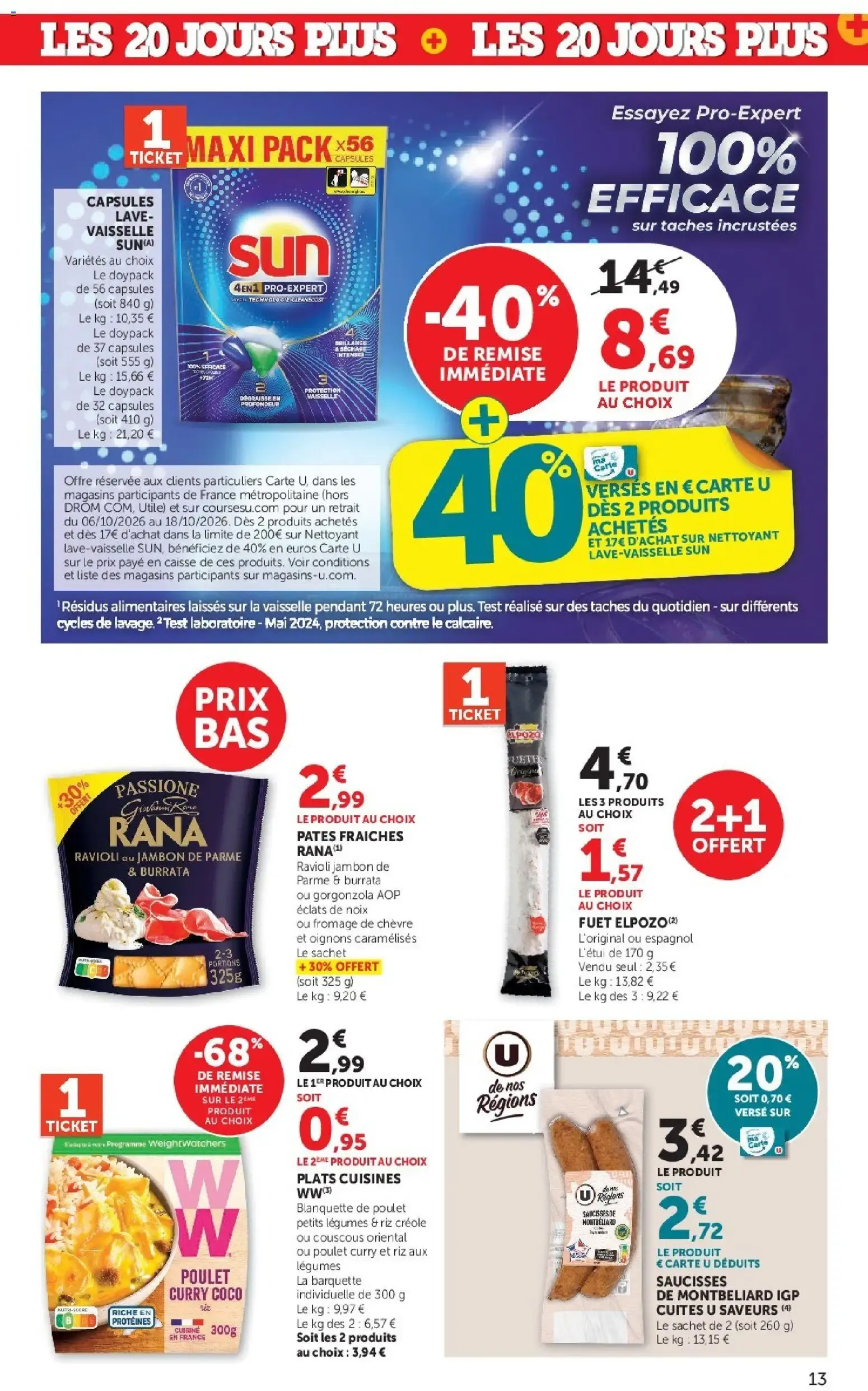U Express catalogue à partir du 06/10/2026 - promo en ligne du 6 octobre au 18 octobre 2026 - Catalogue page 13