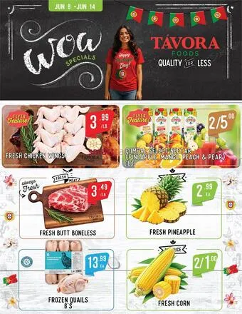 Tavora Foods flyer week 24 from June 8 to June 14 2026 - flyer page 1