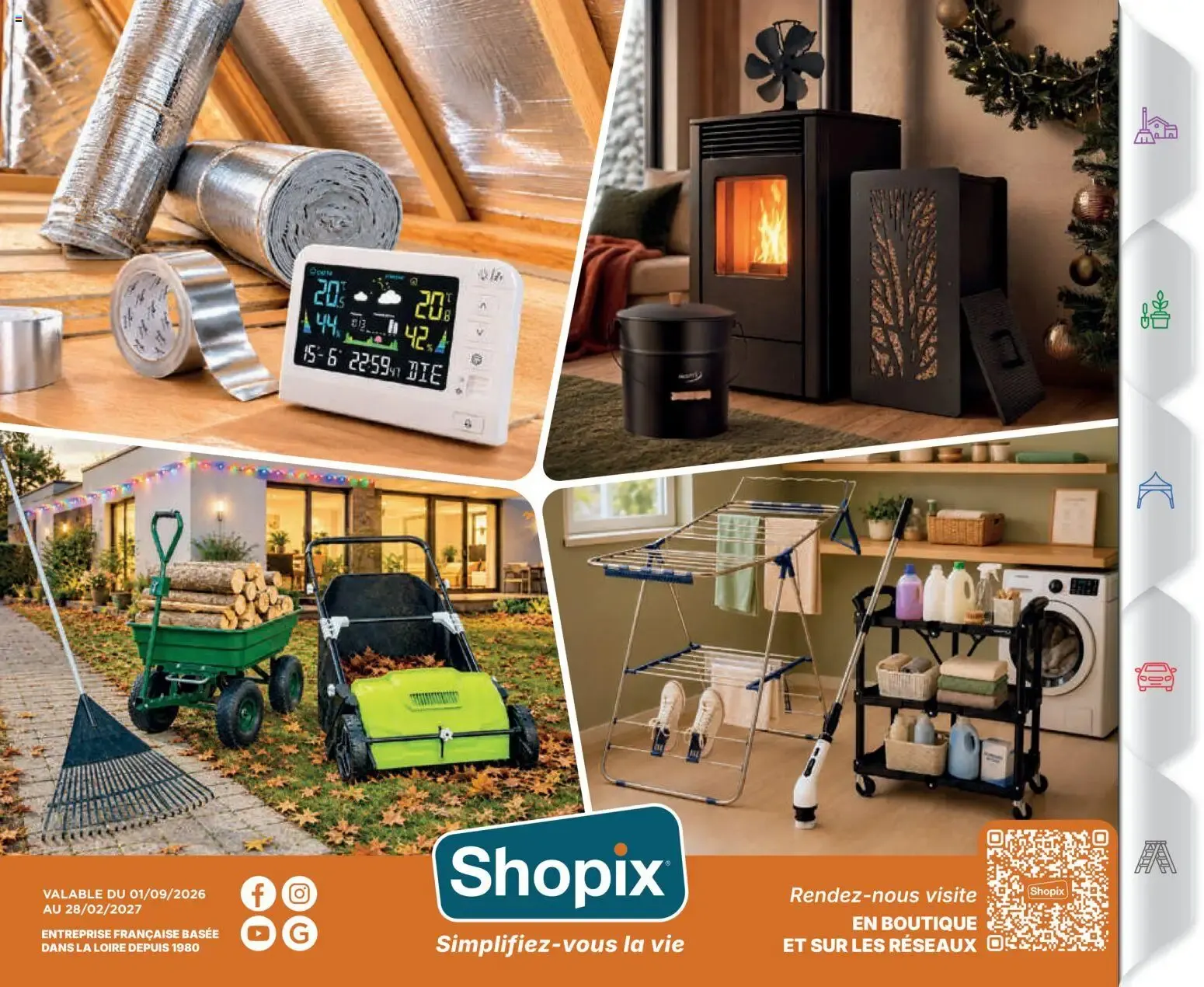 Shopix Catalogue Autome-Hiver 2026/2027 à partir du 01/09/2026 - promo en ligne du 1 septembre au 28 février 2027 - Catalogue page 1