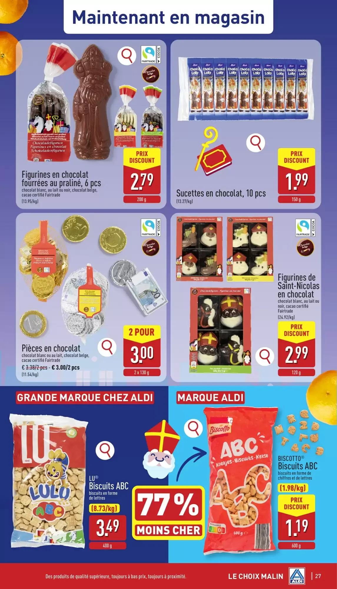 ALDI Dépliant du lun. 02/11 au sam. 07/11 inclus van 2 november tot 7 november 2026 - folder pagina 27