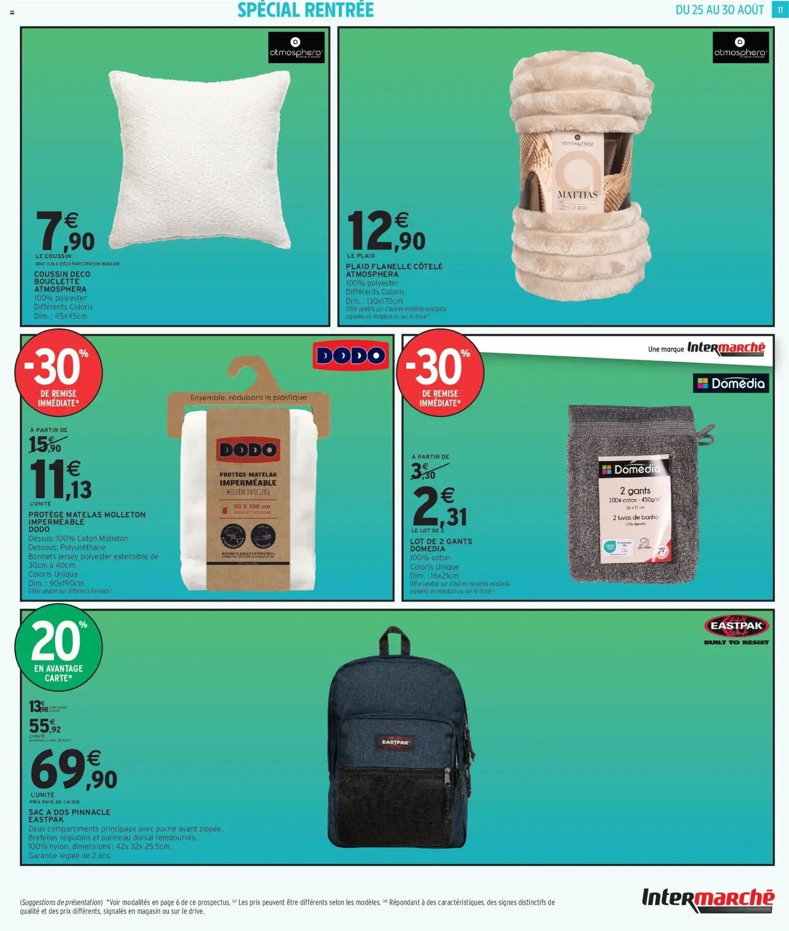 Intermarché - Les offres à partir du 25/08/2026 - promo en ligne du 25 août au 30 août 2026 - Catalogue page 11