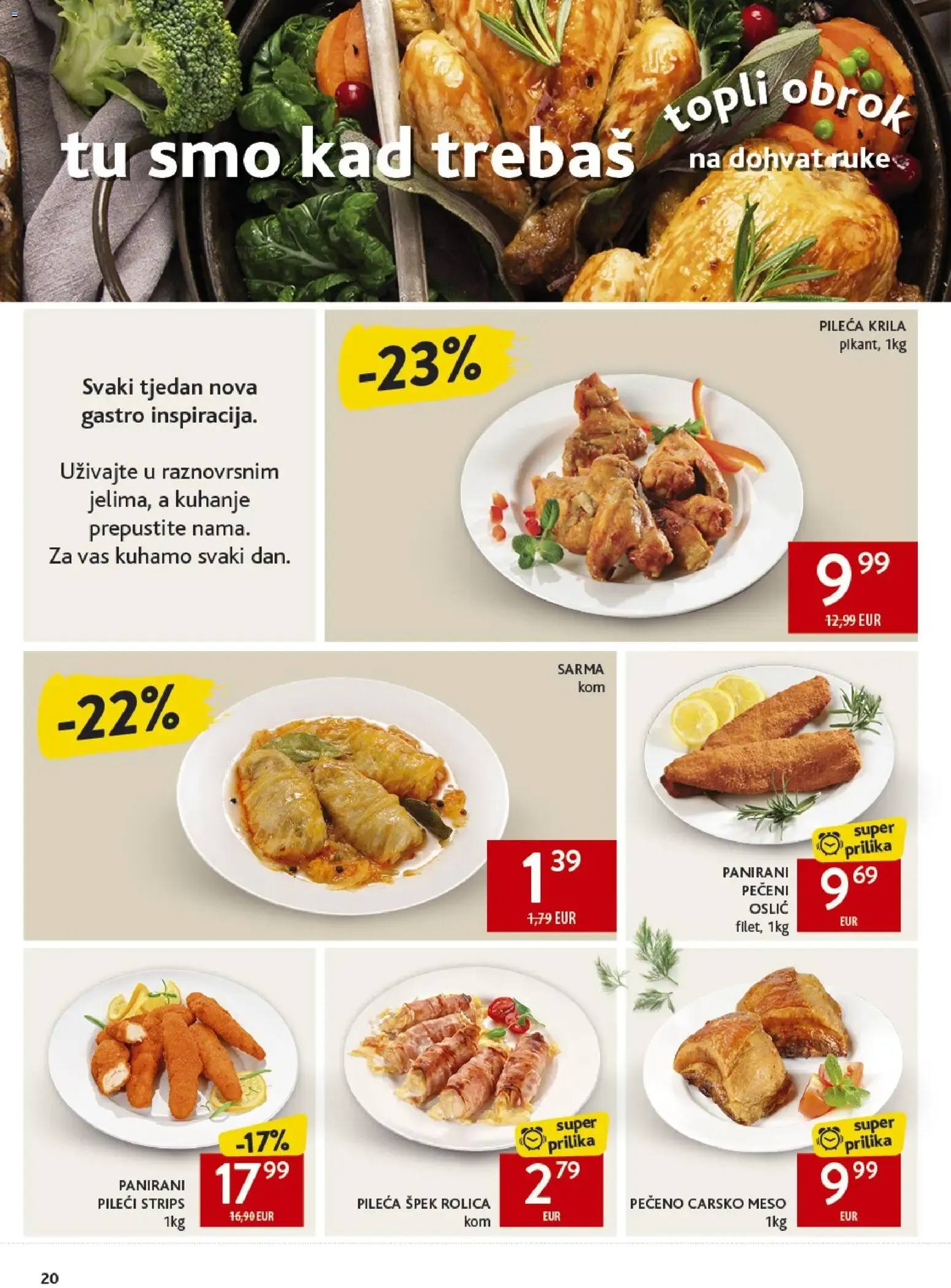 Katalog Konzum Katalog 43 / 2026 od 21. listopada do 27. listopada 2026. - Pregled Stranica 20