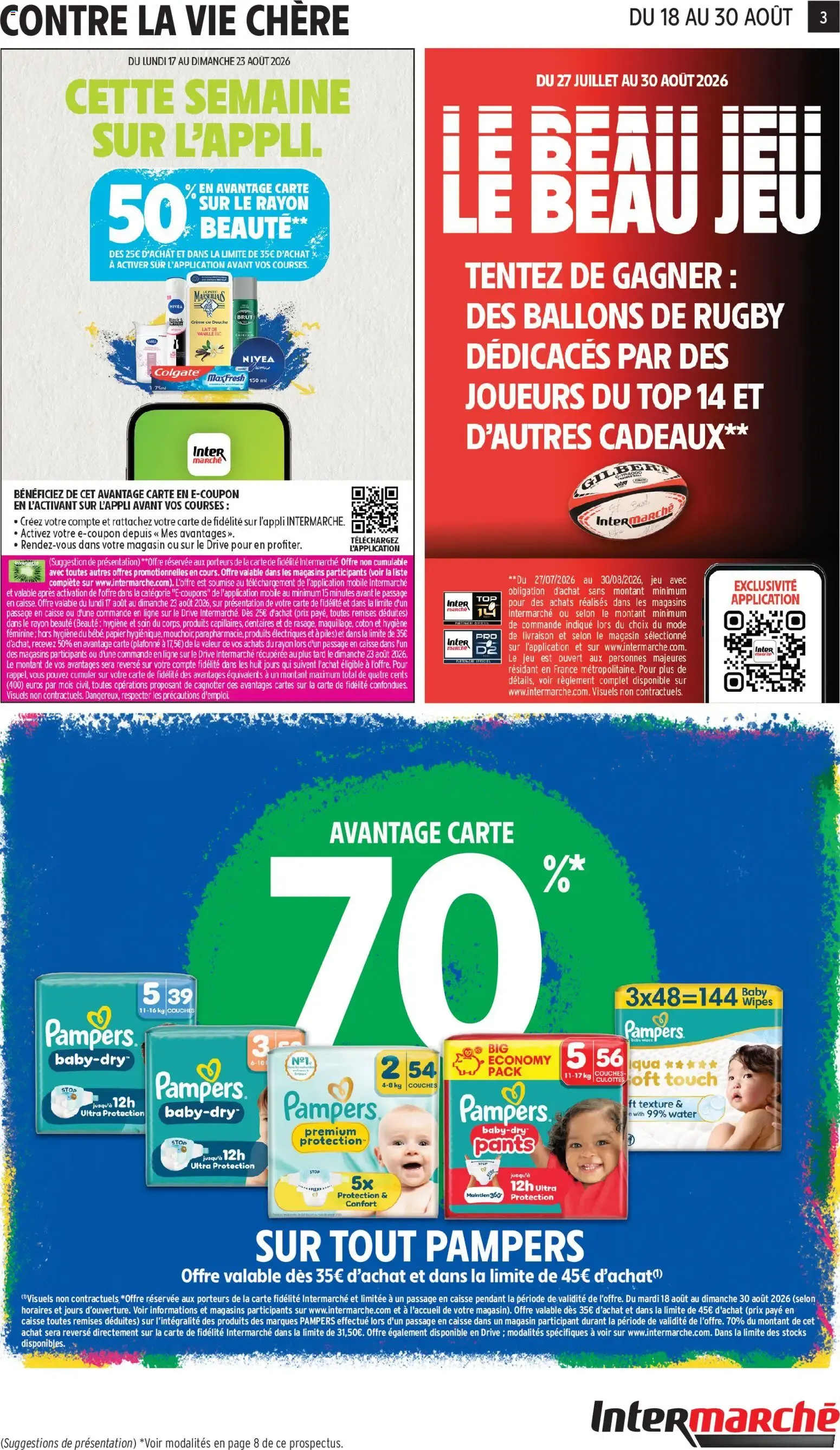 Intermarché - Notre sélection de la rentrée à partir du 18/08/2026 - promo en ligne du 18 août au 30 août 2026 - Catalogue page 3