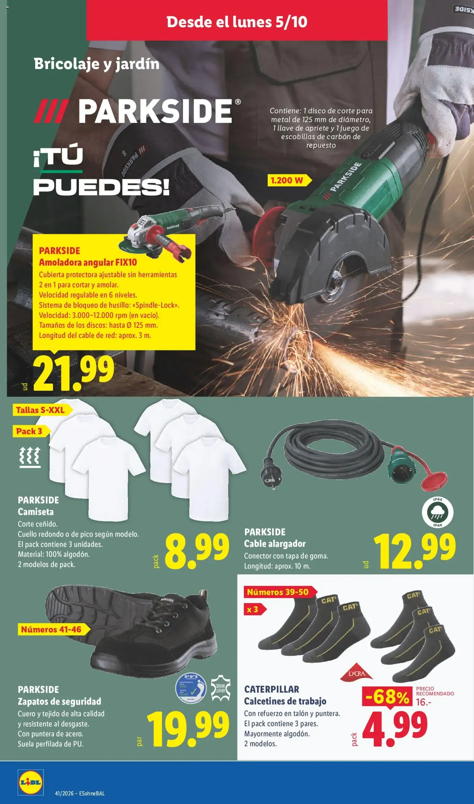 Catálogo de Lidl folleto de bazar del 05/10/2026 | Ofertas 5 de octubre al 11 de octubre 2026 - Página 12