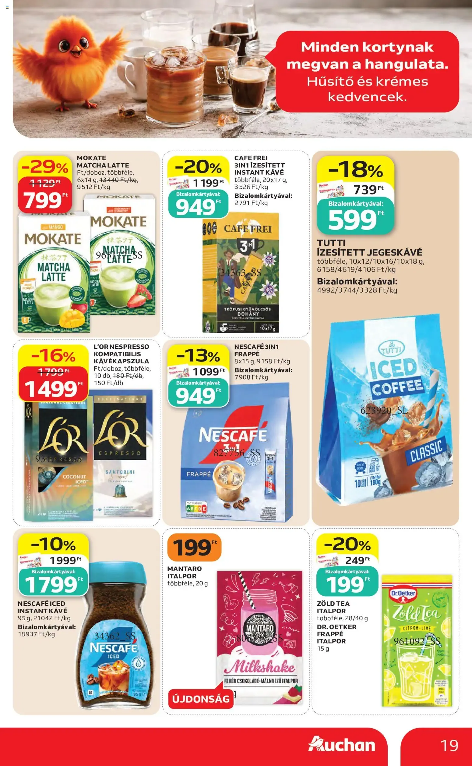 Katalógus Auchan hipermarket: Márkák Ünnepe! július 23.-tól július 29.-ig 2026. - Oldal 19