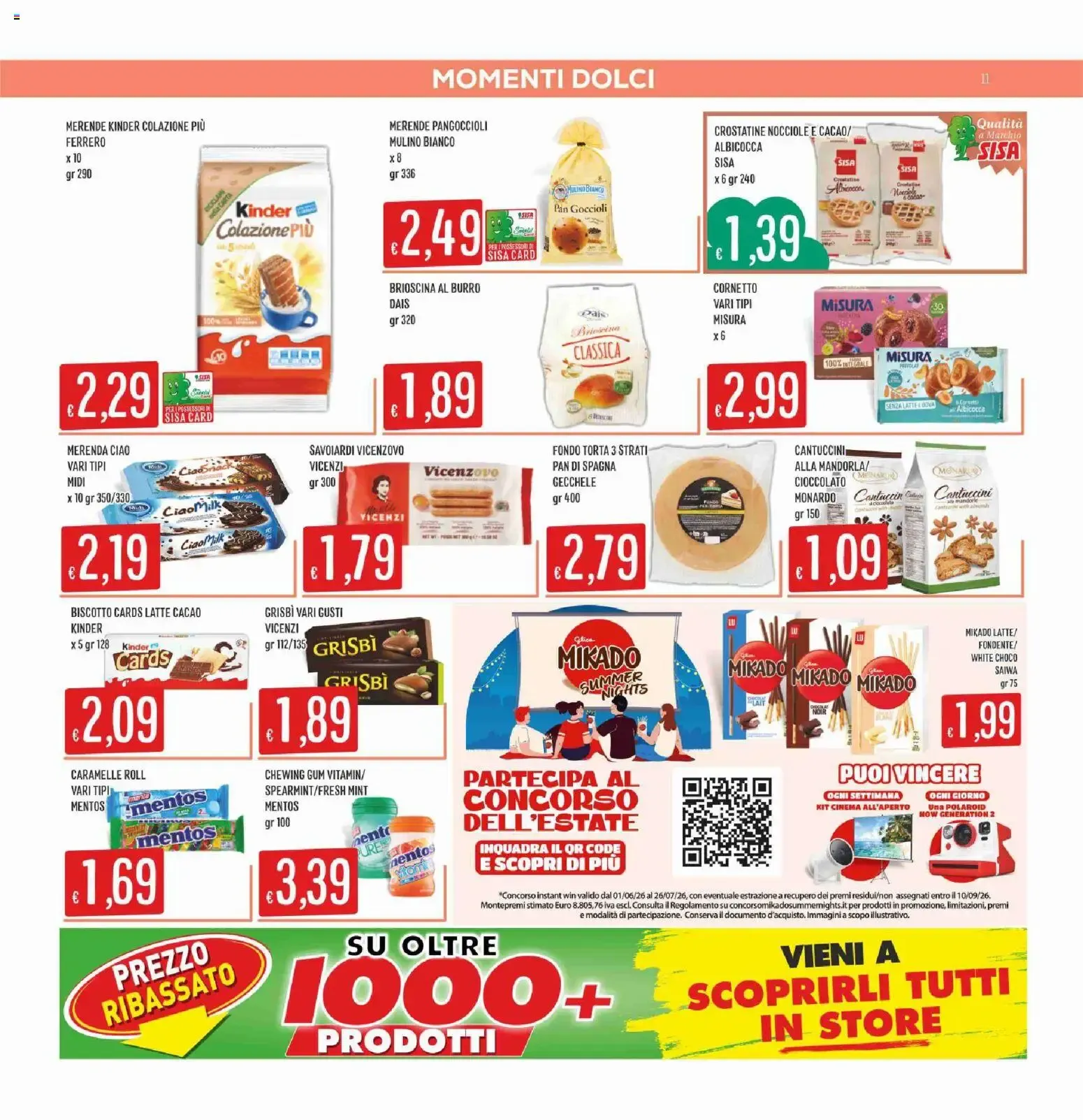 Nuovo SISA volantino Mercadò dal 25/06/2026 > offerte anteprima 🛍️ da 25 giugno a 8 luglio di 2026 - Pagina del volantino 11