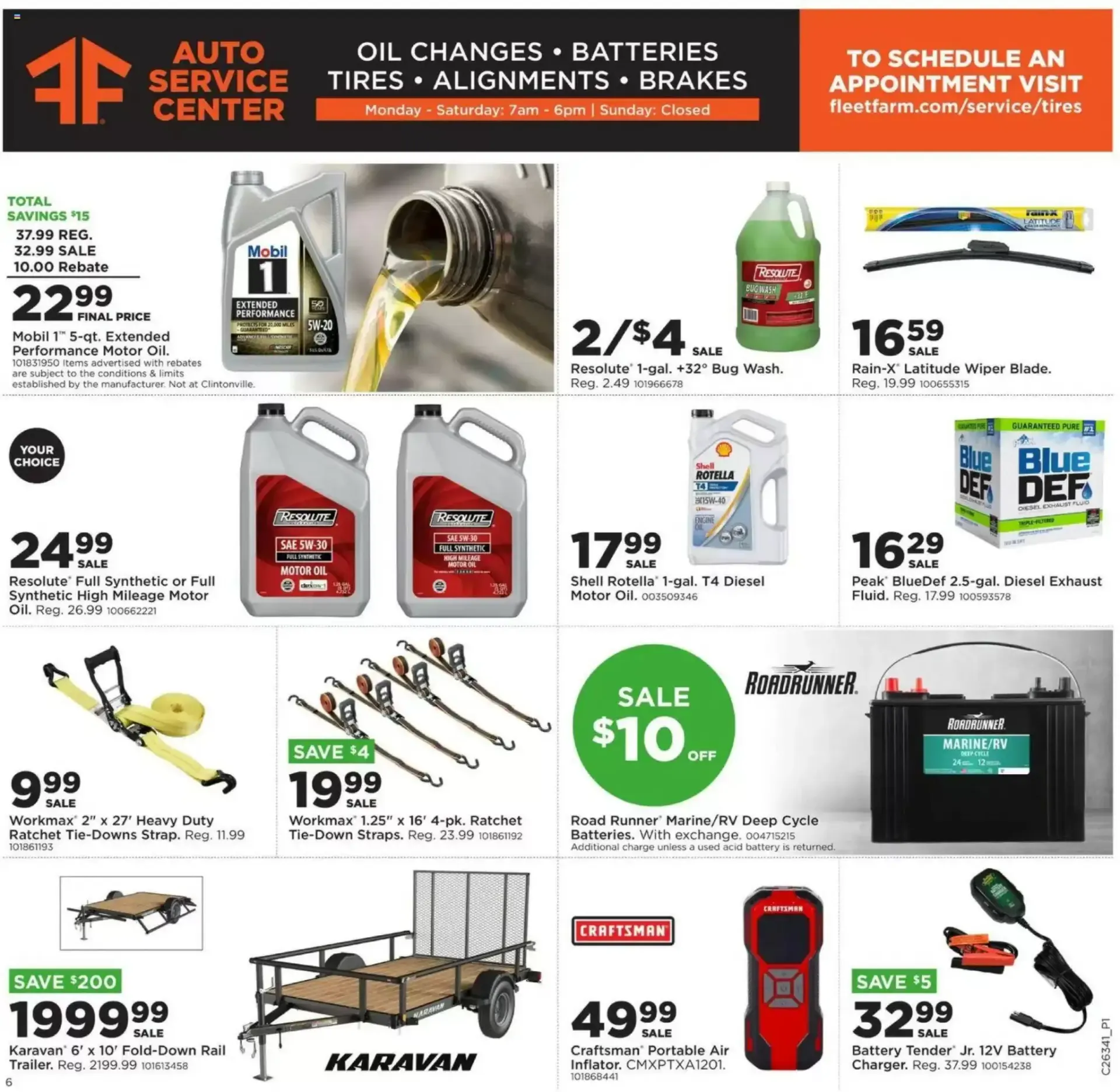 Weekly promotion Fleet Farm Weekly Ad spanning from August 17 to August 23 2026 - Page 8 for Catalogue 365