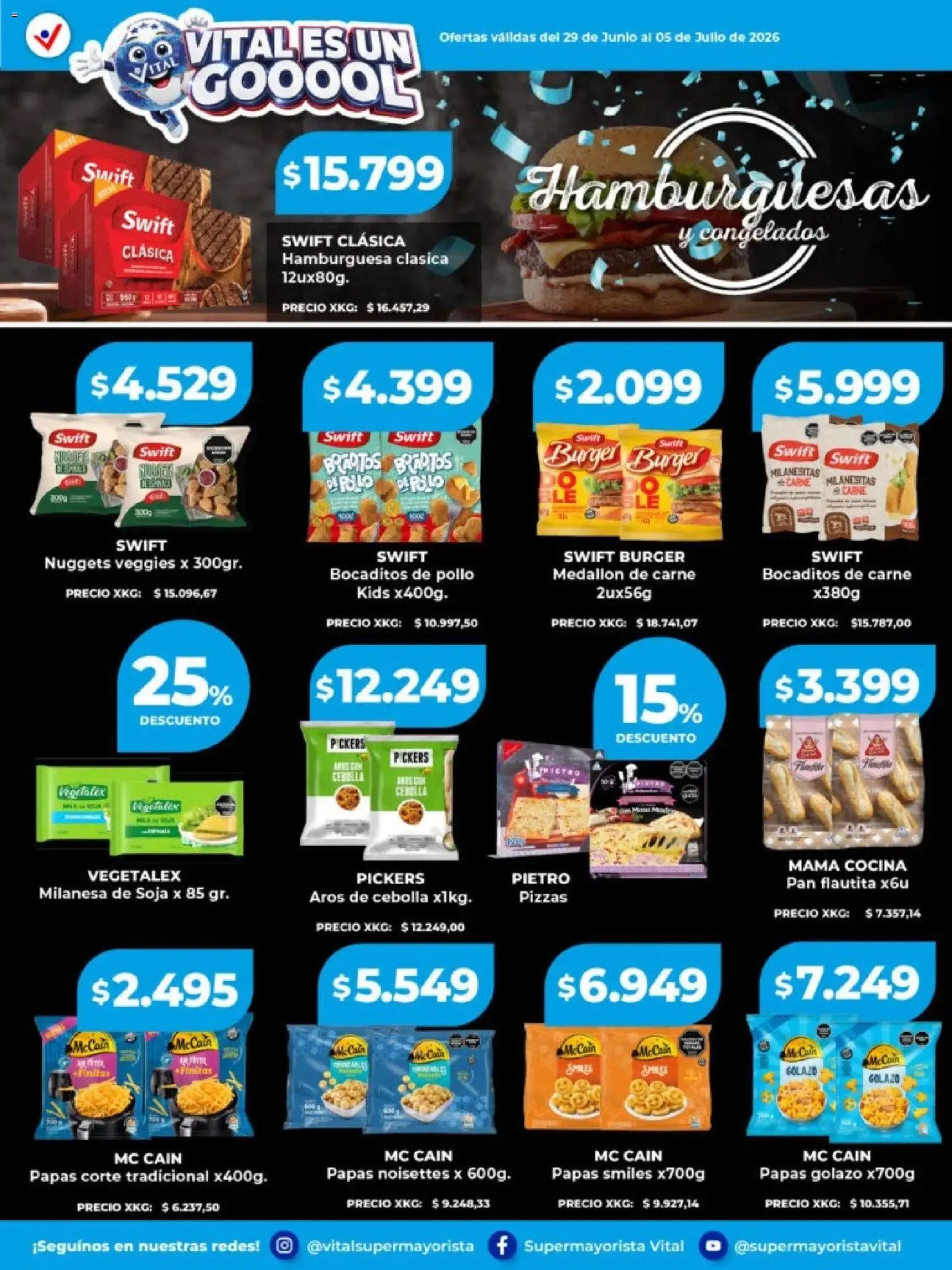 Ofertas de Vital es un Gooool - Frescos a la mesa 29 de junio al 5 de julio 2026 - Página 7 del catálogo