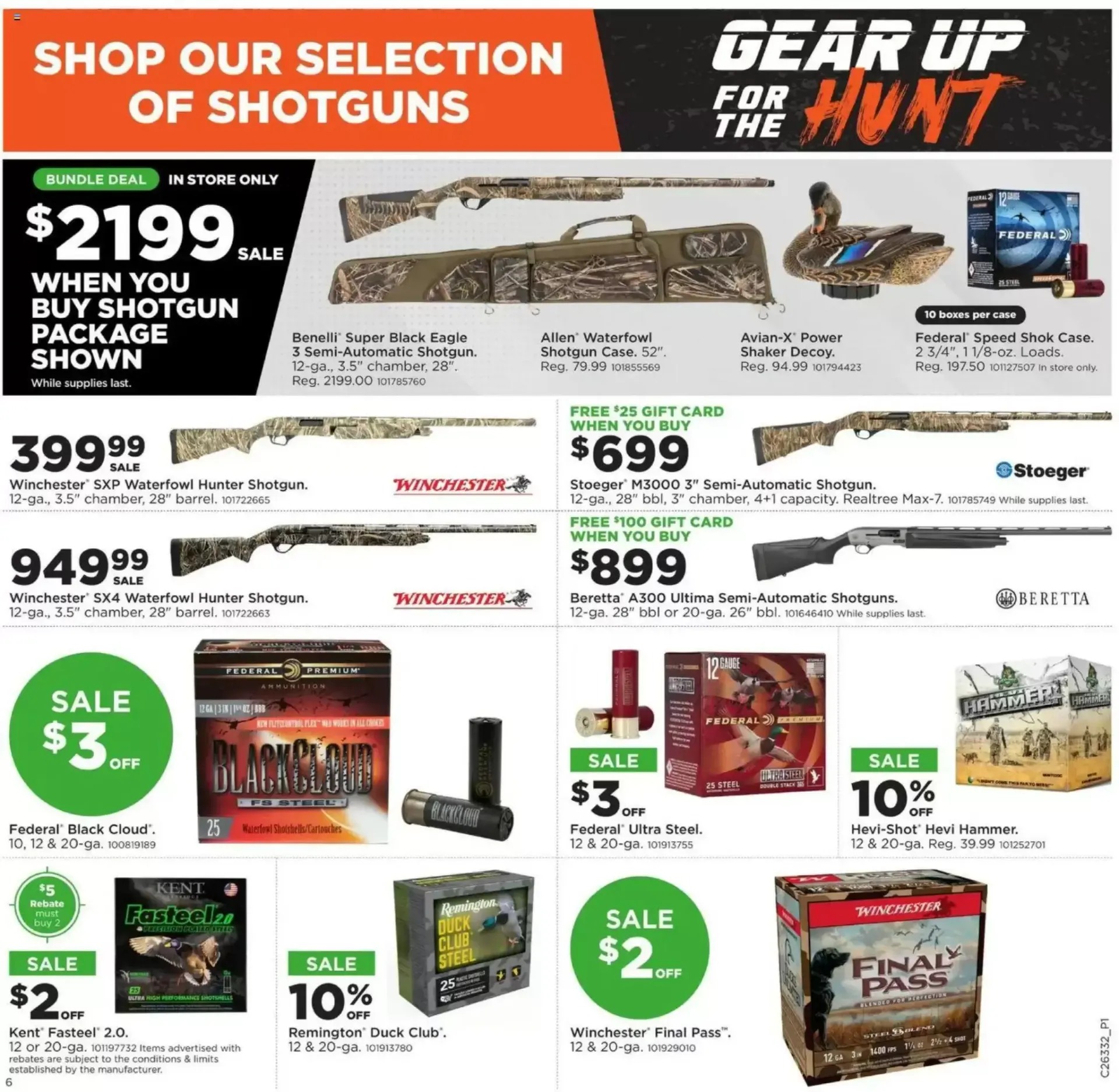 Weekly promotion Fleet Farm - Gear Up For The Hunt spanning from August 10 to August 23 2026 - Page 6 for Catalogue 365