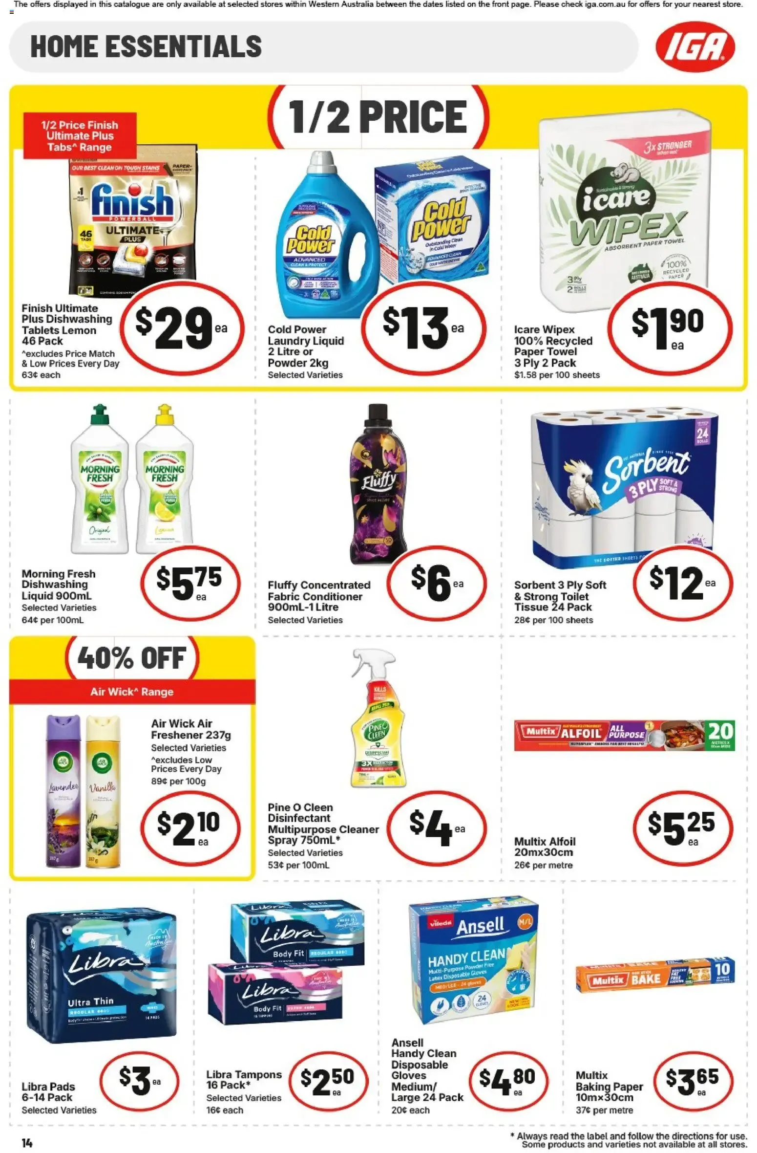 IGA - BIG FAMILY BIG PRIZES - Catalogue valid from 1 July to 7 July 2026 - page 14