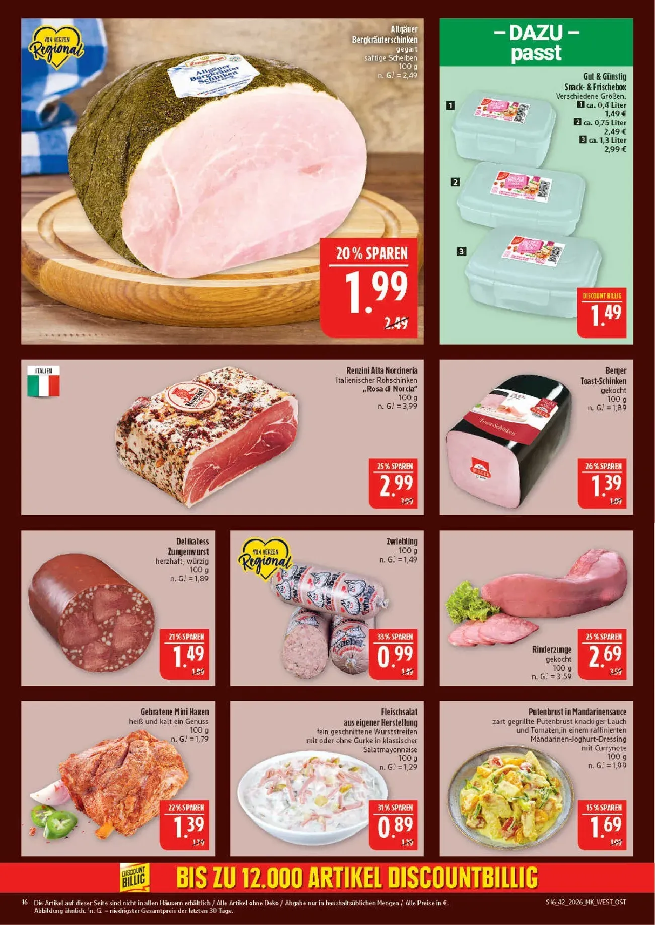 Marktkauf Prospekt – von Montag 12.10.2026 bis Samstag 17.10.2026 von 12. Oktober bis 17. Oktober 2026 - Prospekt seite 16