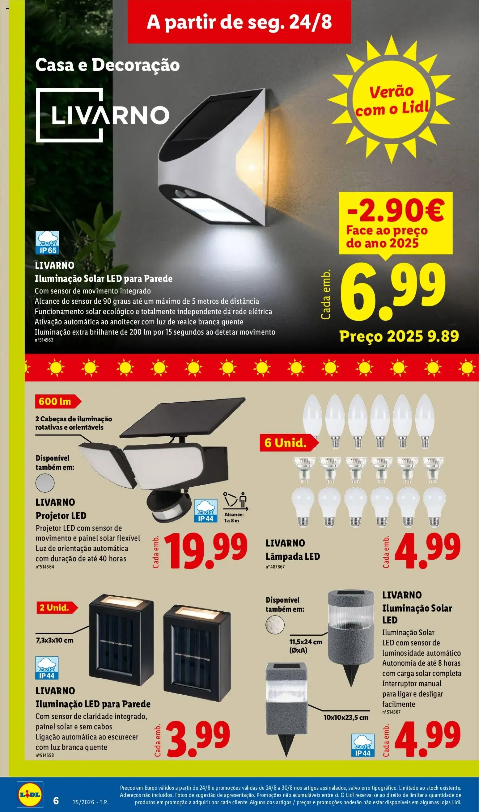 Folheto Lidl Novidades » de 24/08/2026 - 30/08/2026 de 24 de agosto até 30 de agosto 2026 - Pagina 6