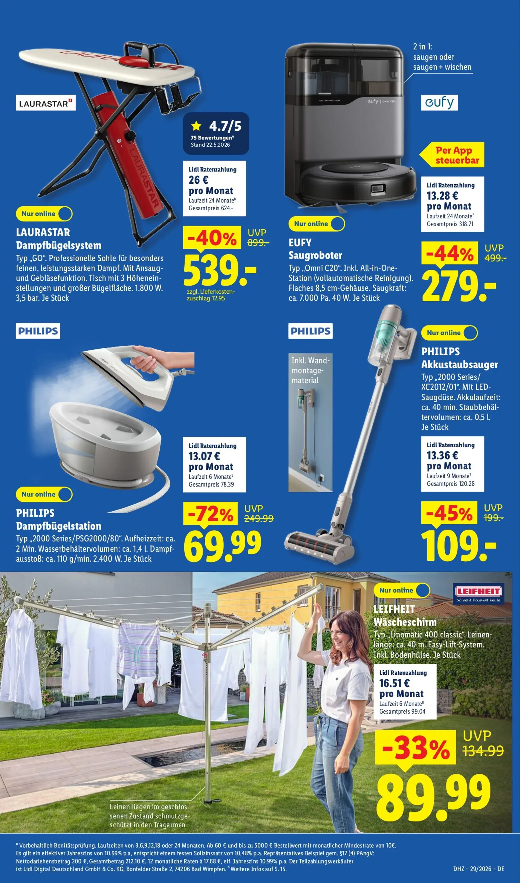 Lidl - Angebot der Woche Prospekt nächste Woche – von Montag 13.07.2026 bis Samstag 18.07.2026 von 13. Juli bis 18. Juli 2026 - Prospekt seite 3