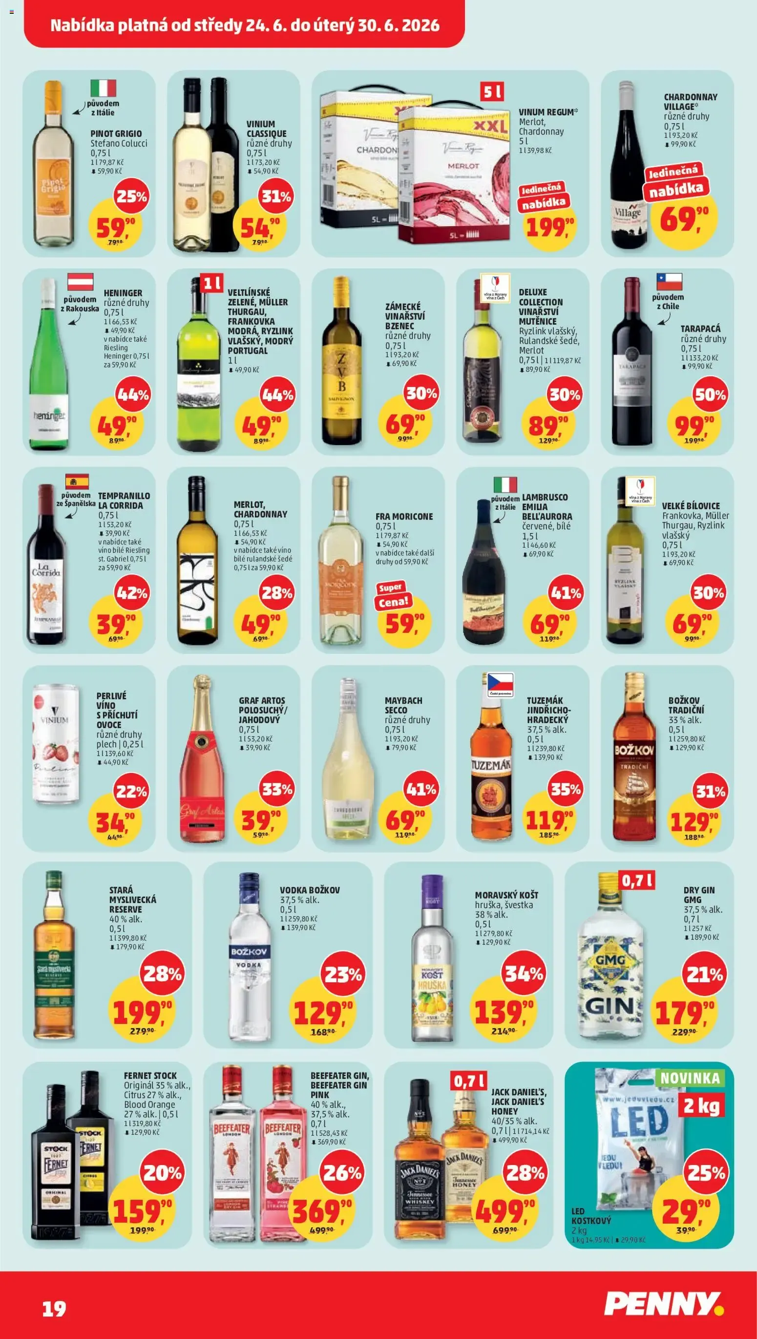 PENNY: TRADIČNÍ PRÁZDNINY - 24. června 30. června 2026 - Page 19