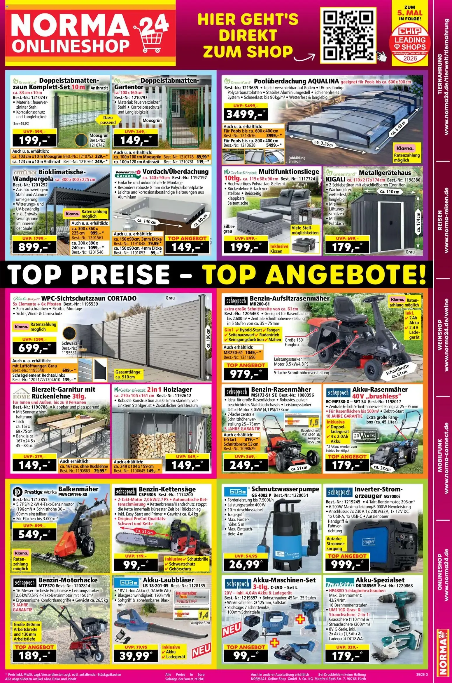 NORMA: Mehr fürs Geld ab 21. September von 21. September bis 27. September 2026 - Prospekt seite 17